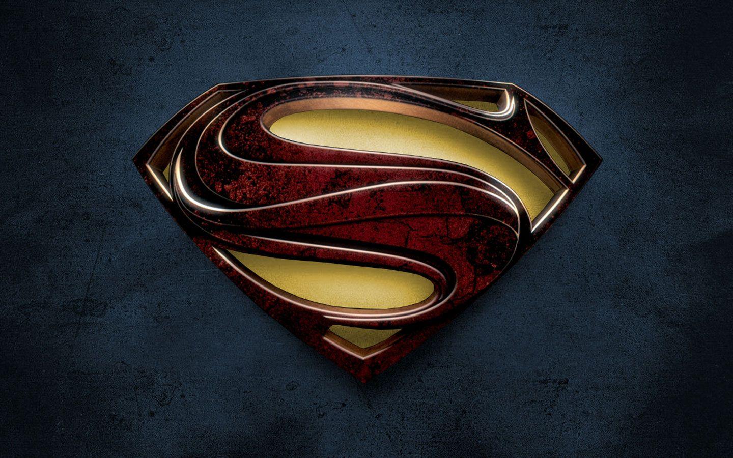 Download Superman Man Of Steel Logo Wallpaper HD Resolution Is Cool