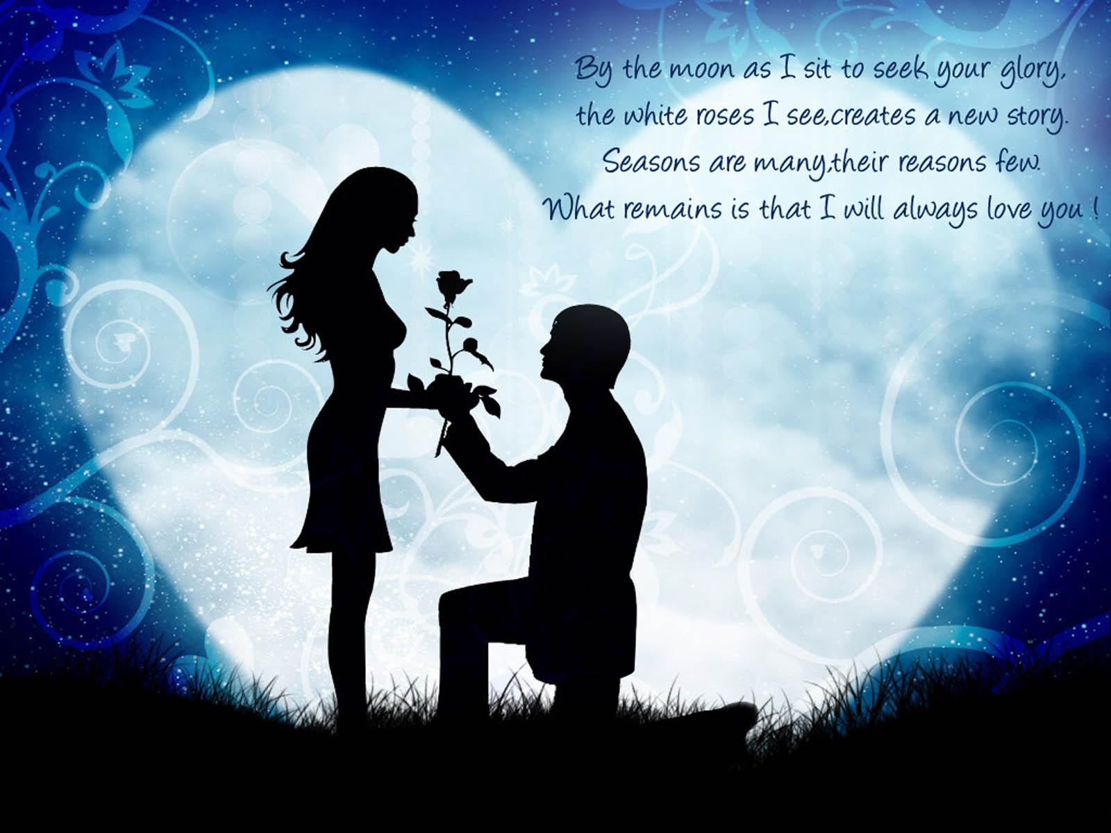 Romantic Love Quotes Wallpaper