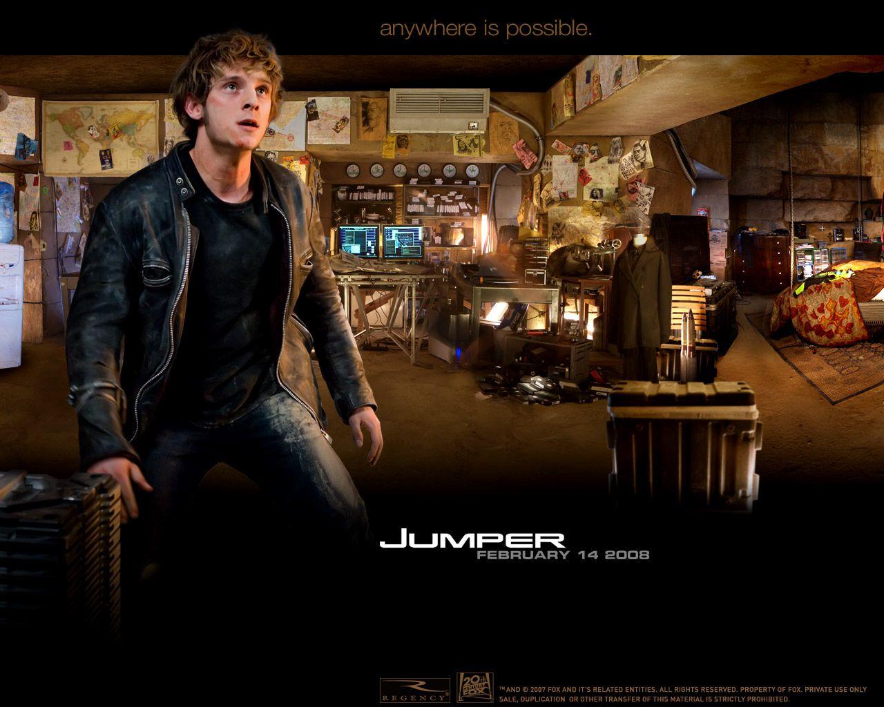 Watch Streaming HD Jumper, starring Hayden Christensen, Samuel L