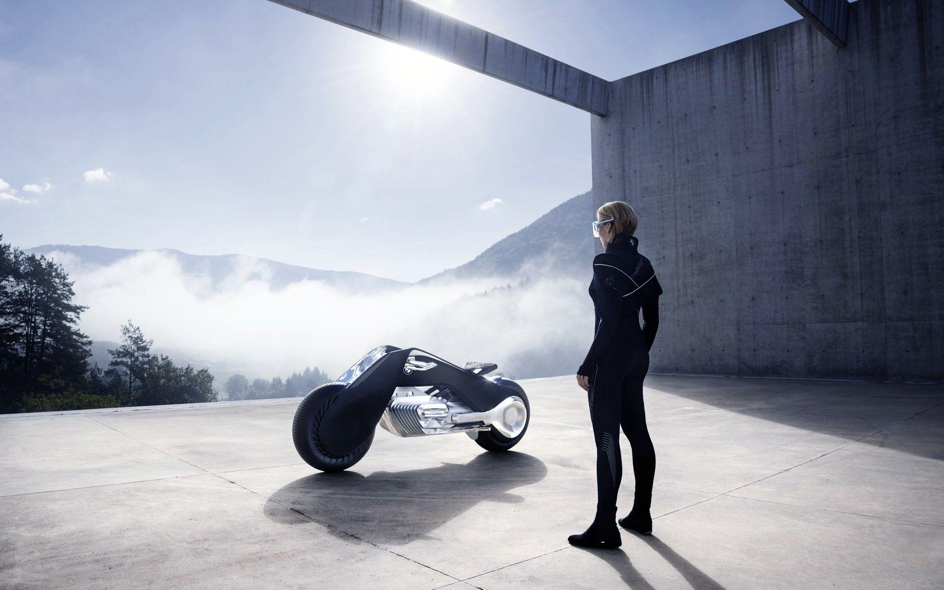 BMW Motor rad Vision Next 100 Wallpaper HD Wallpaper