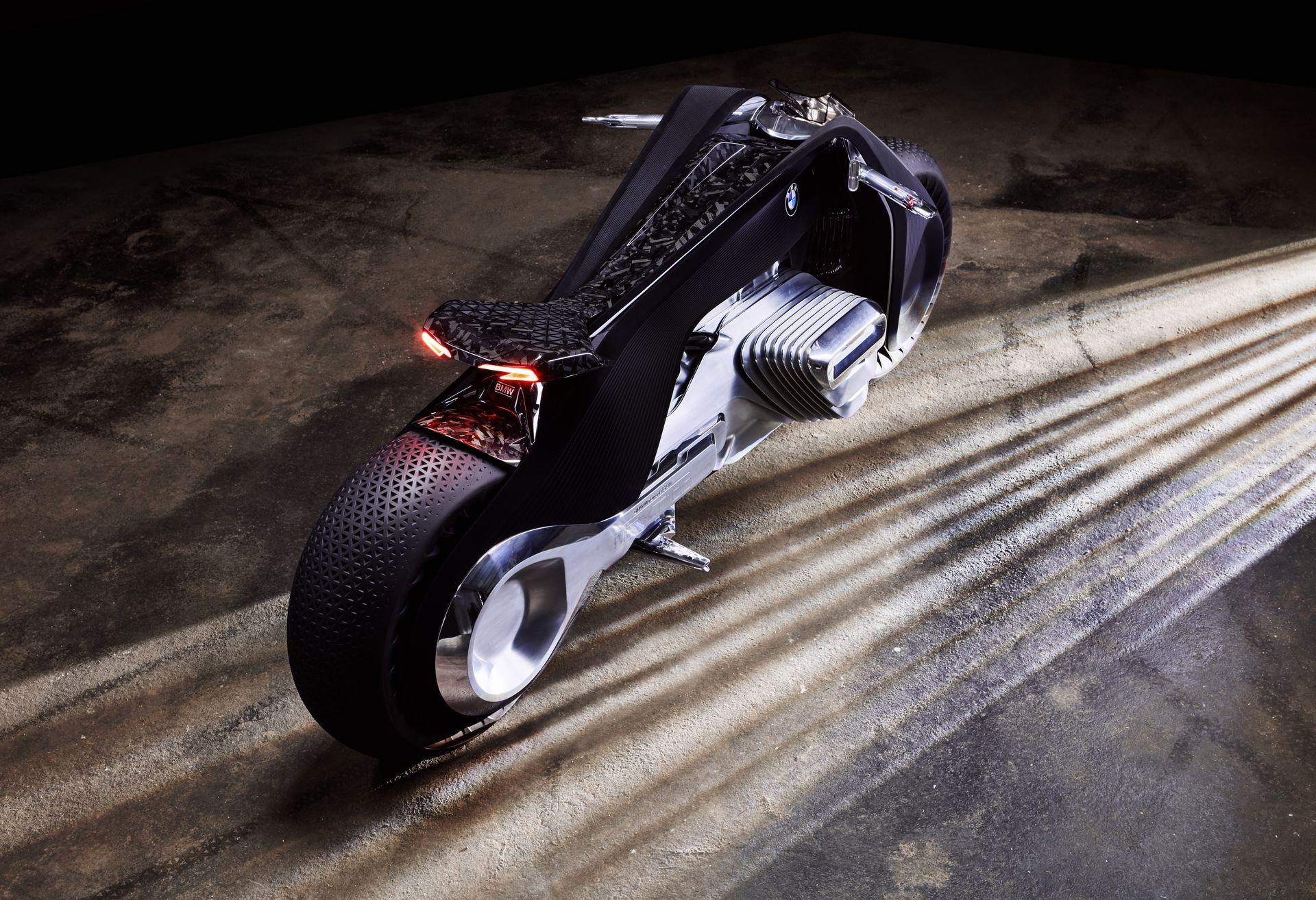 BMW VISION NEXT 100 Self Balanced Electric Motorcycle Unveiled