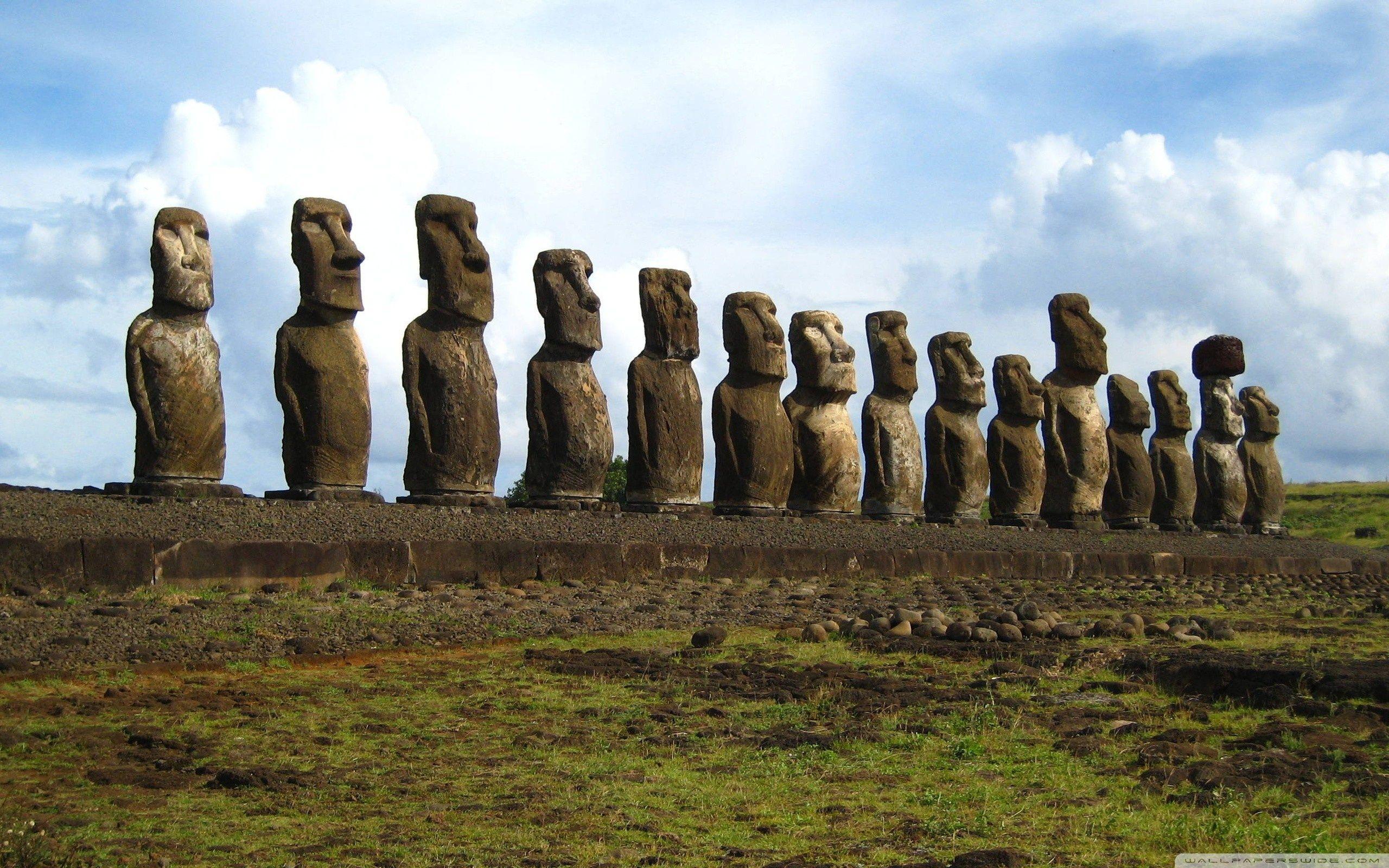 Easter Island Statues ❤ 4K HD Desktop Wallpaper for 4K Ultra HD TV