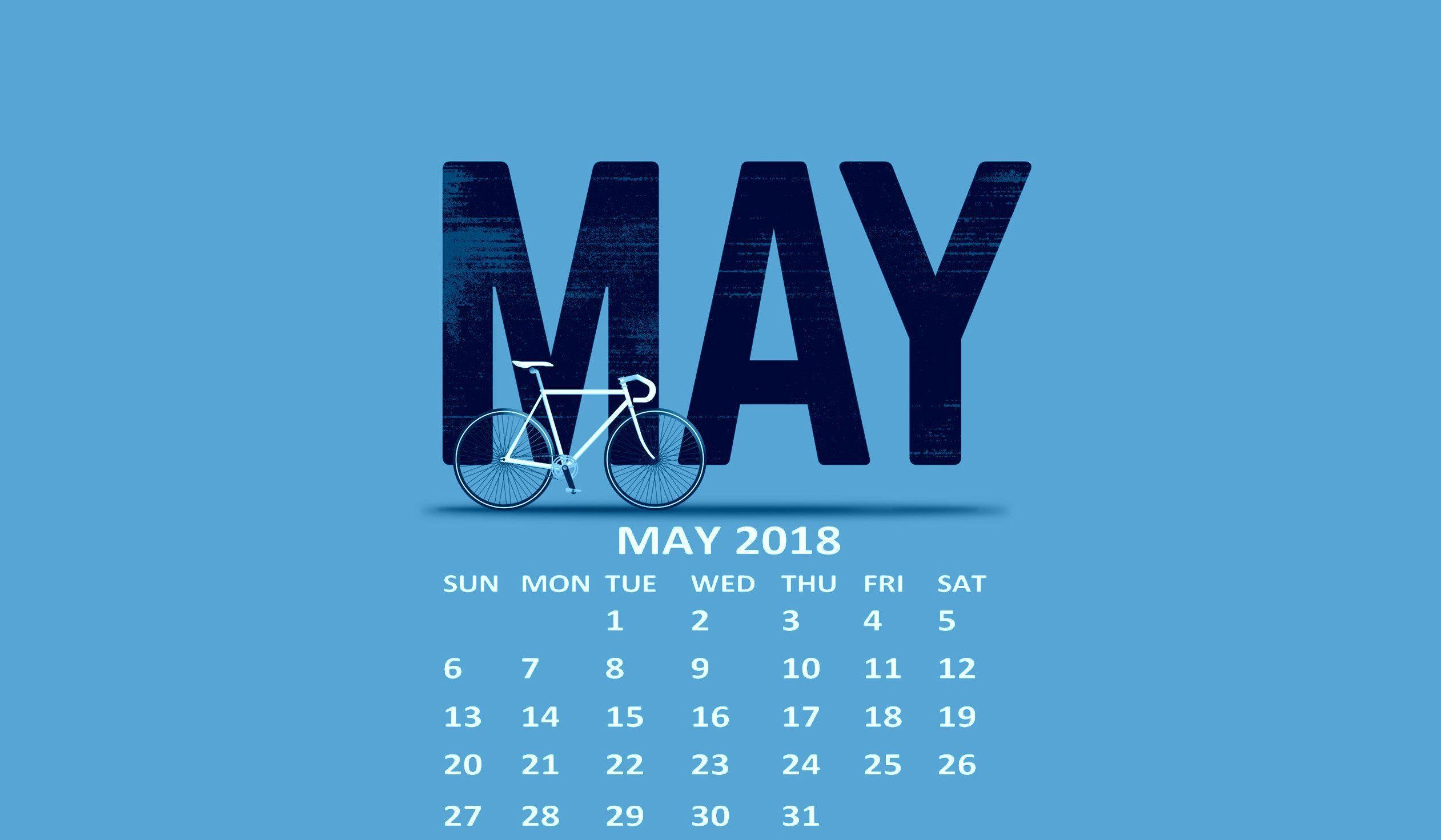 May 2018 Calendar HD Wallpaper. Calendar 2018 Printable