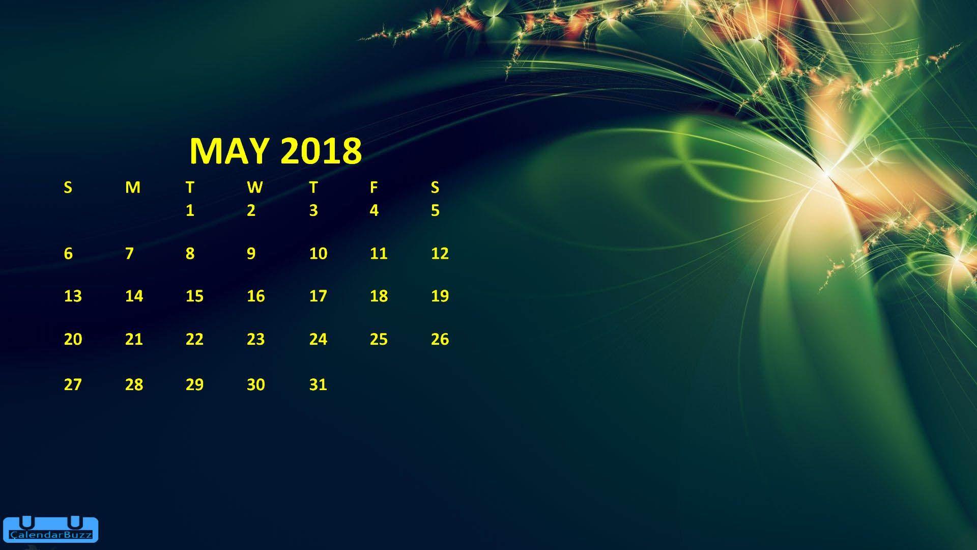 May 2018 Calendar HD Wallpaper Calendar Wallpaper