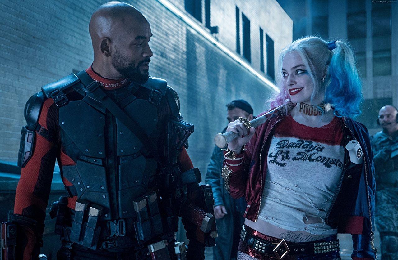 image Suicide Squad 2016 Will Smith Harley Quinn hero Deadshot 2