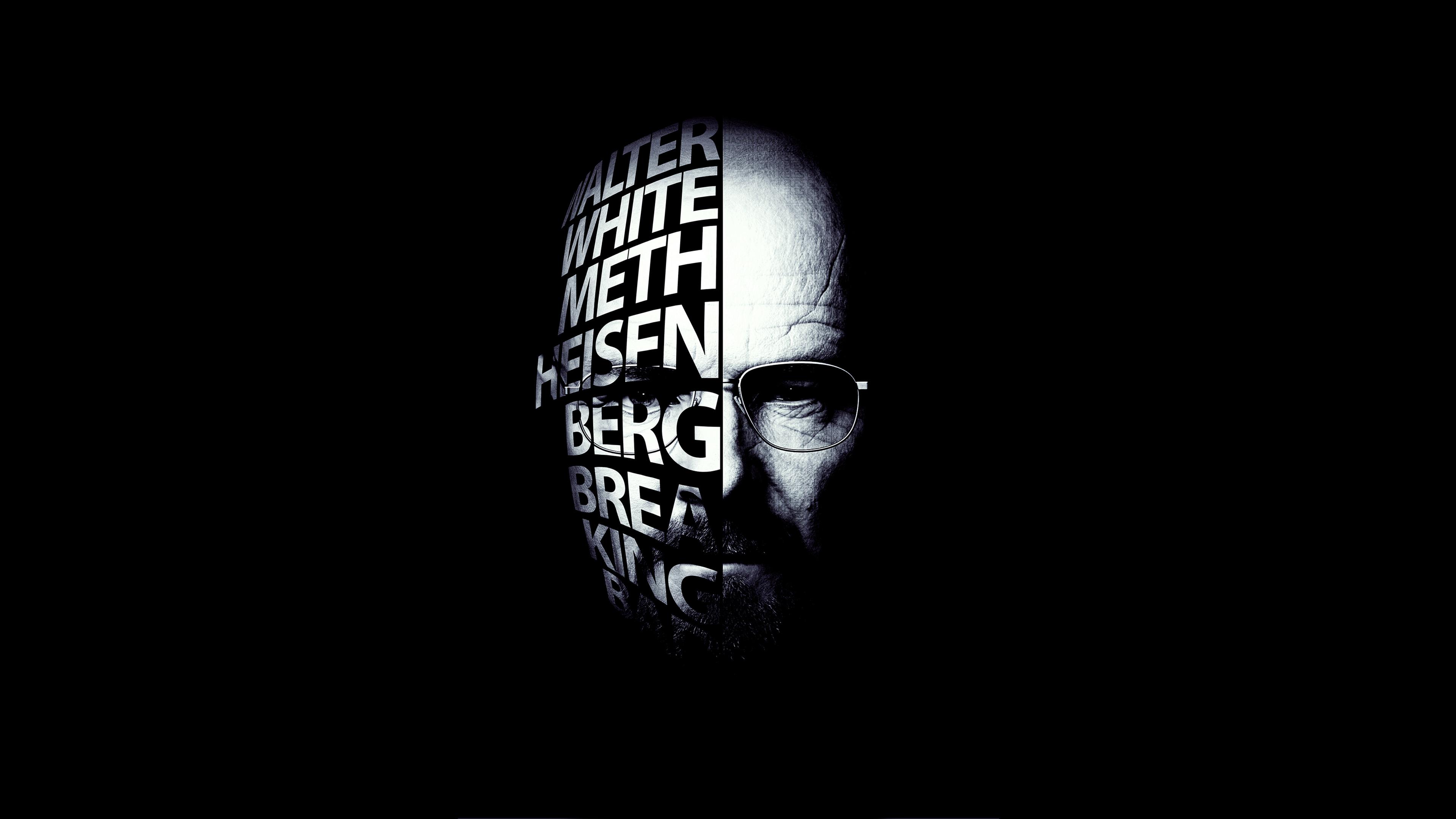 Wallpaper Breaking Bad, Bryan Cranston, Walter White, Heisenberg, 4K