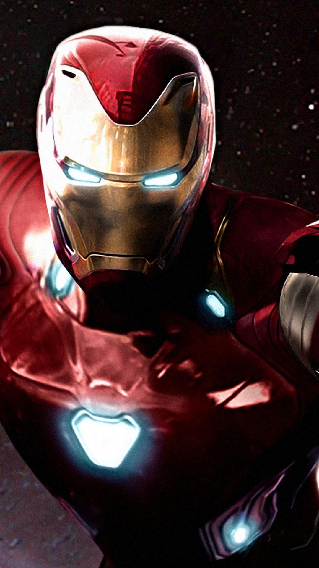 Iron Man Avengers Infinity War iPhone Wallpaper 3D