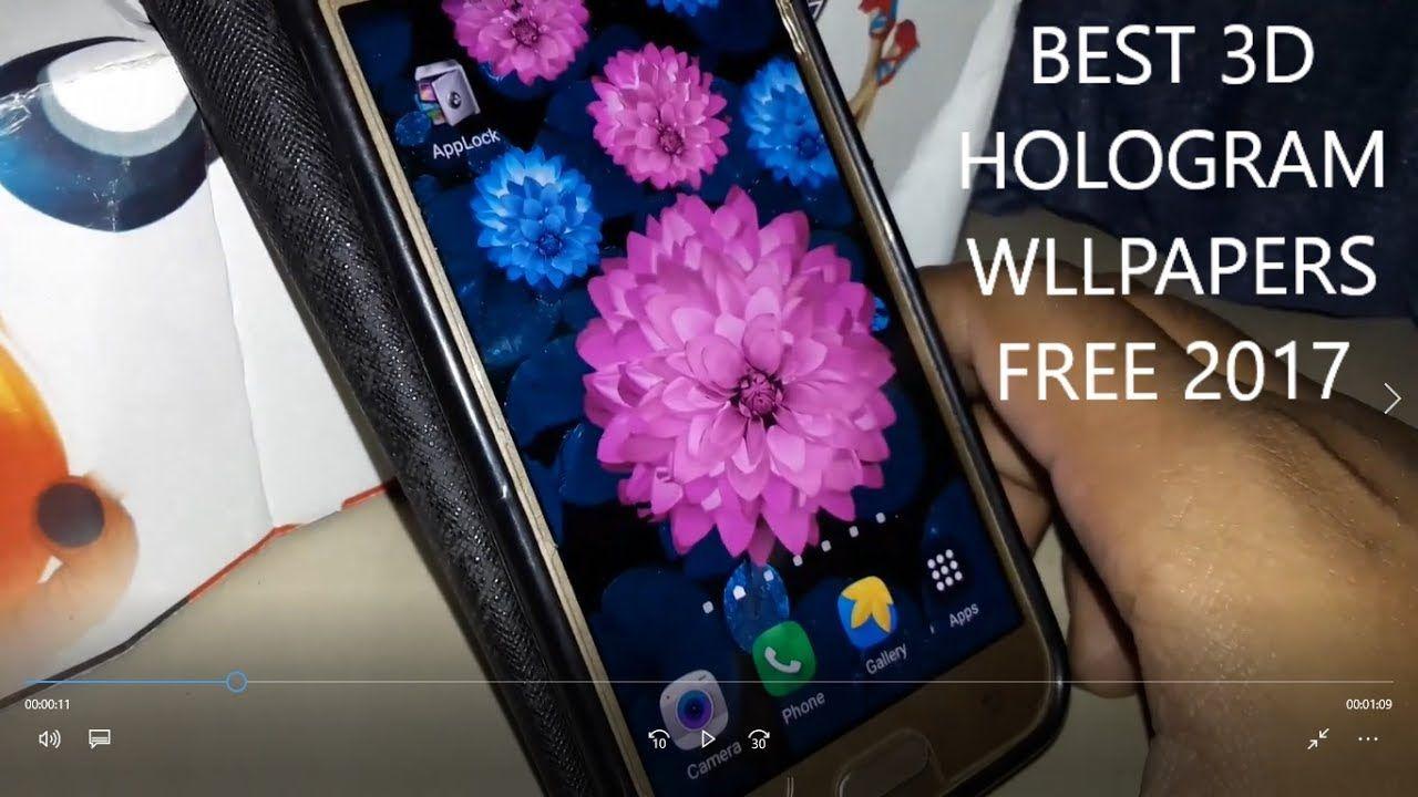 HOW TO DOWNLOAD BEST 3D HOLOGRAM WALLPAPERS FREE