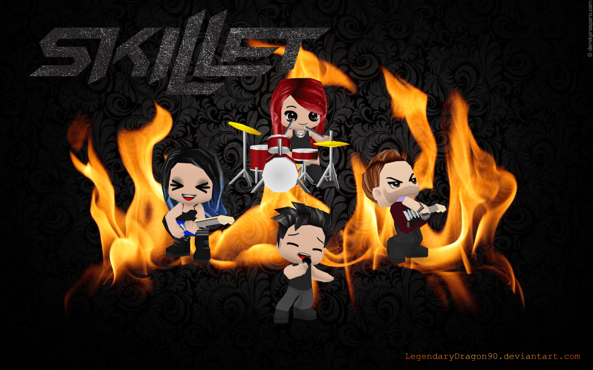 Skillet Wallpaper, New HDQ Live Skillet Photo Collection (34), D