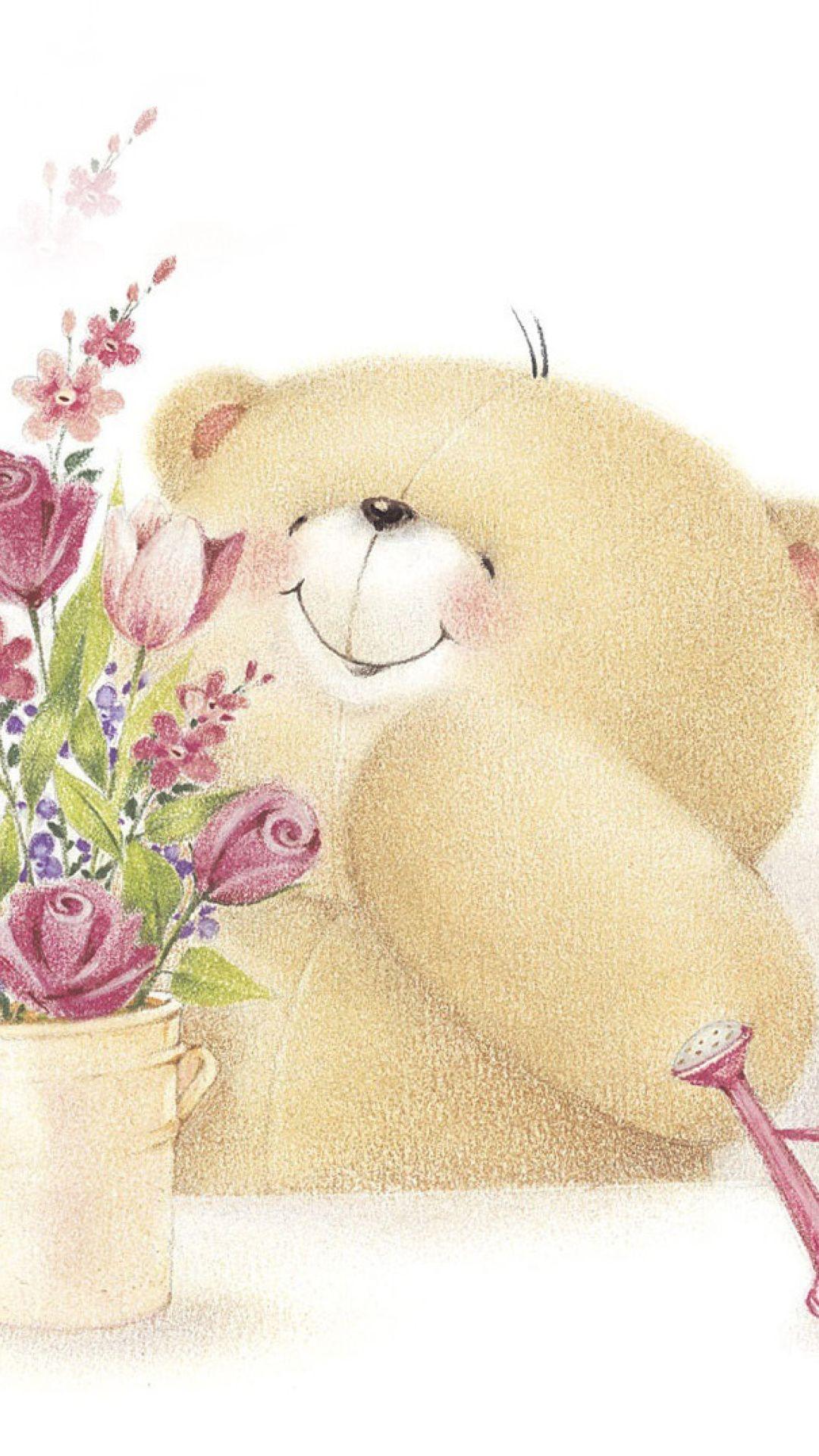 Forever friends teddy bear iphone mobile HD pics