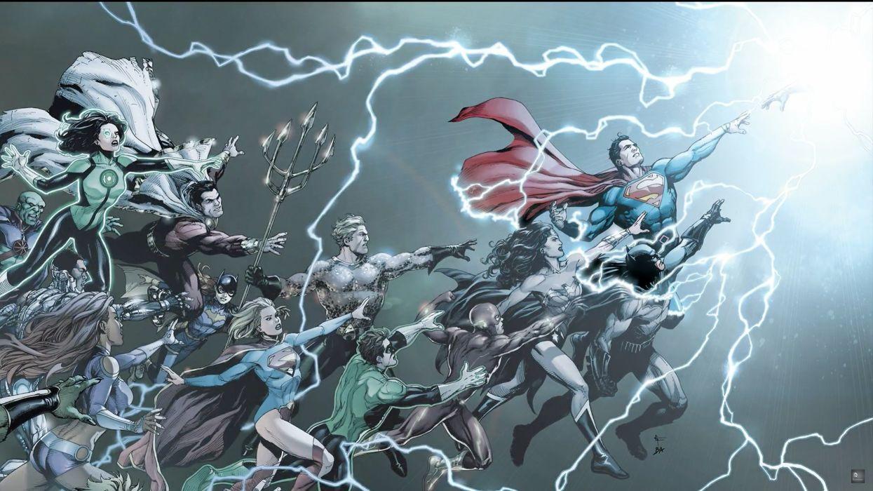 DC Comics Rebirth Special Cover wallpaperx1440