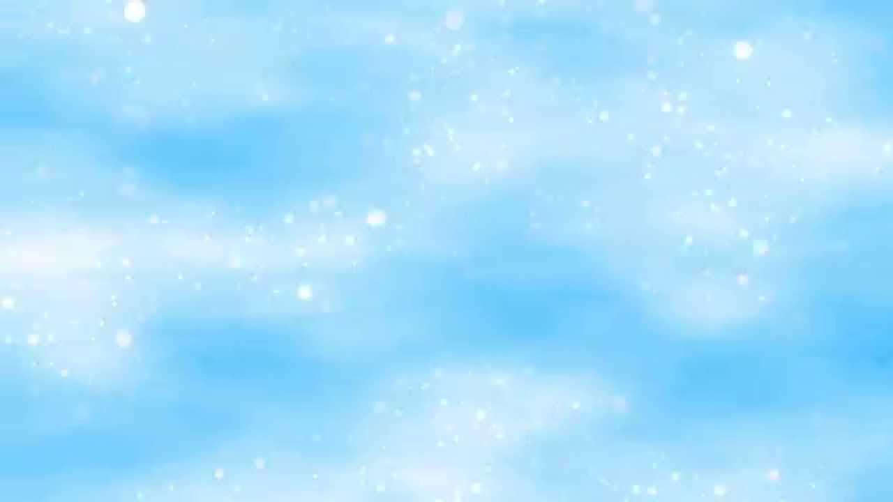 SKY with Bubbles and pretty Effects Background HD