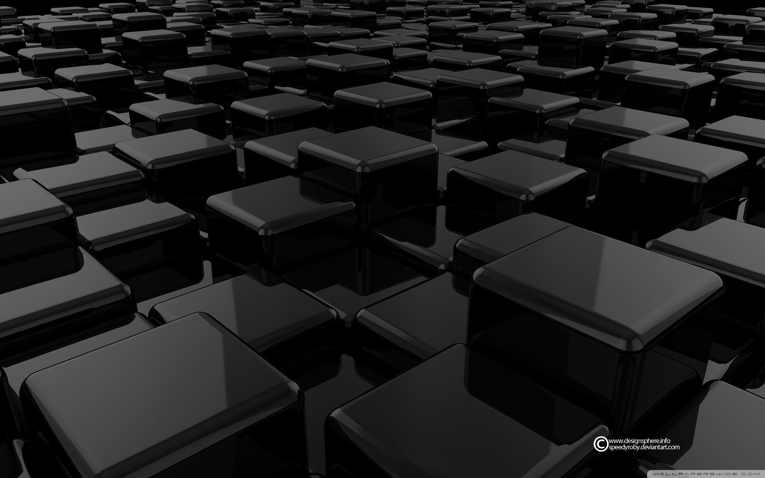 3d Black Cube Wallpaper Iphone Image Num 20