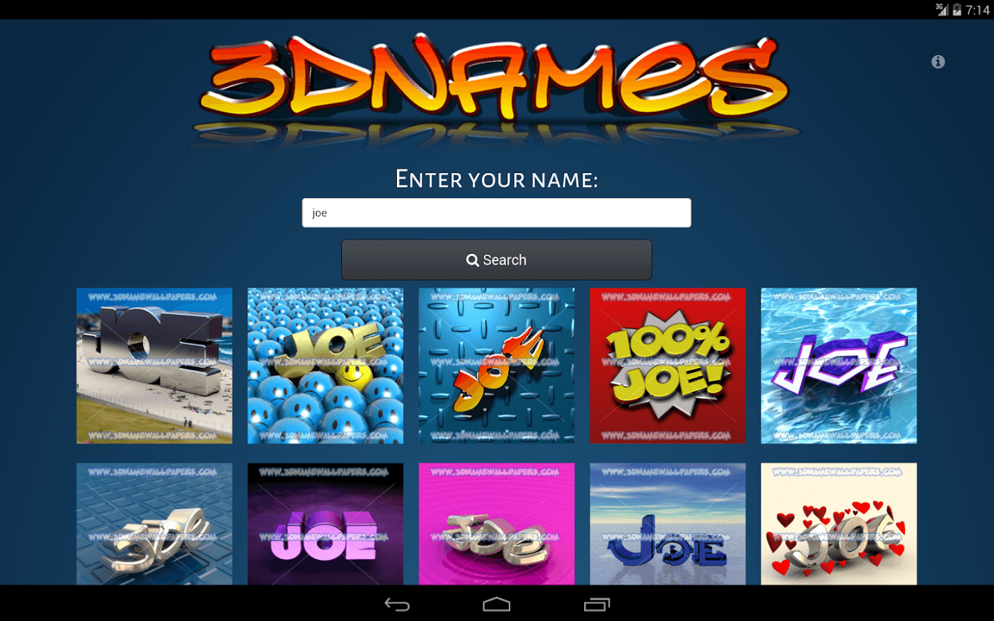 3d Name Wallpaper Maker