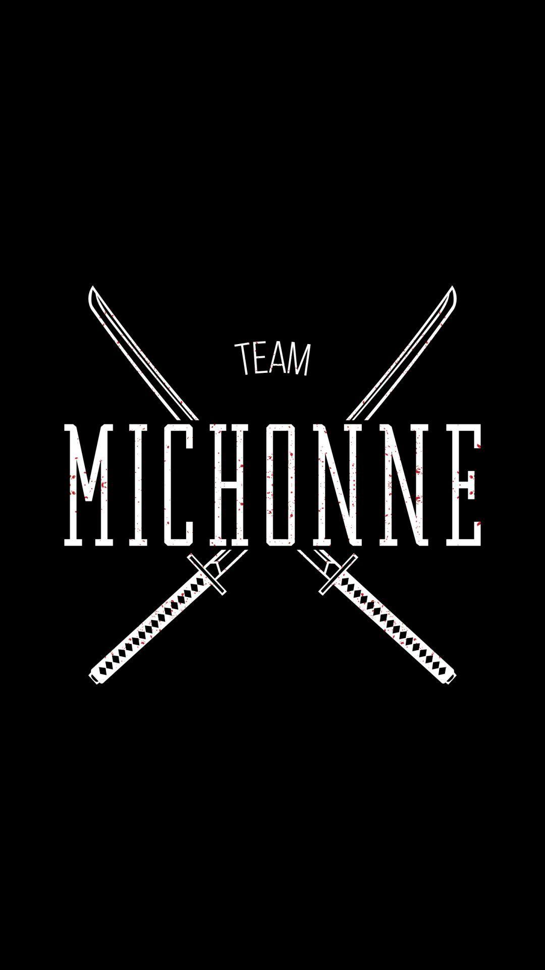 Walking Dead Team Michonne Android Wallpaper free download