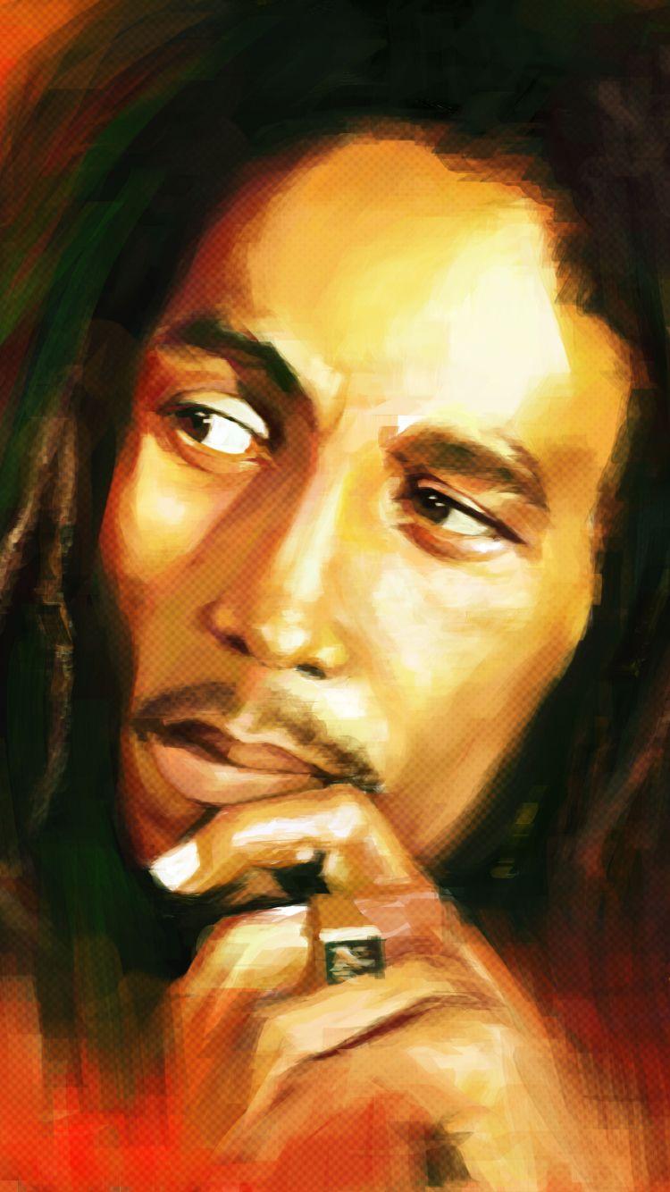 Music Bob Marley (750x1334) Wallpaper
