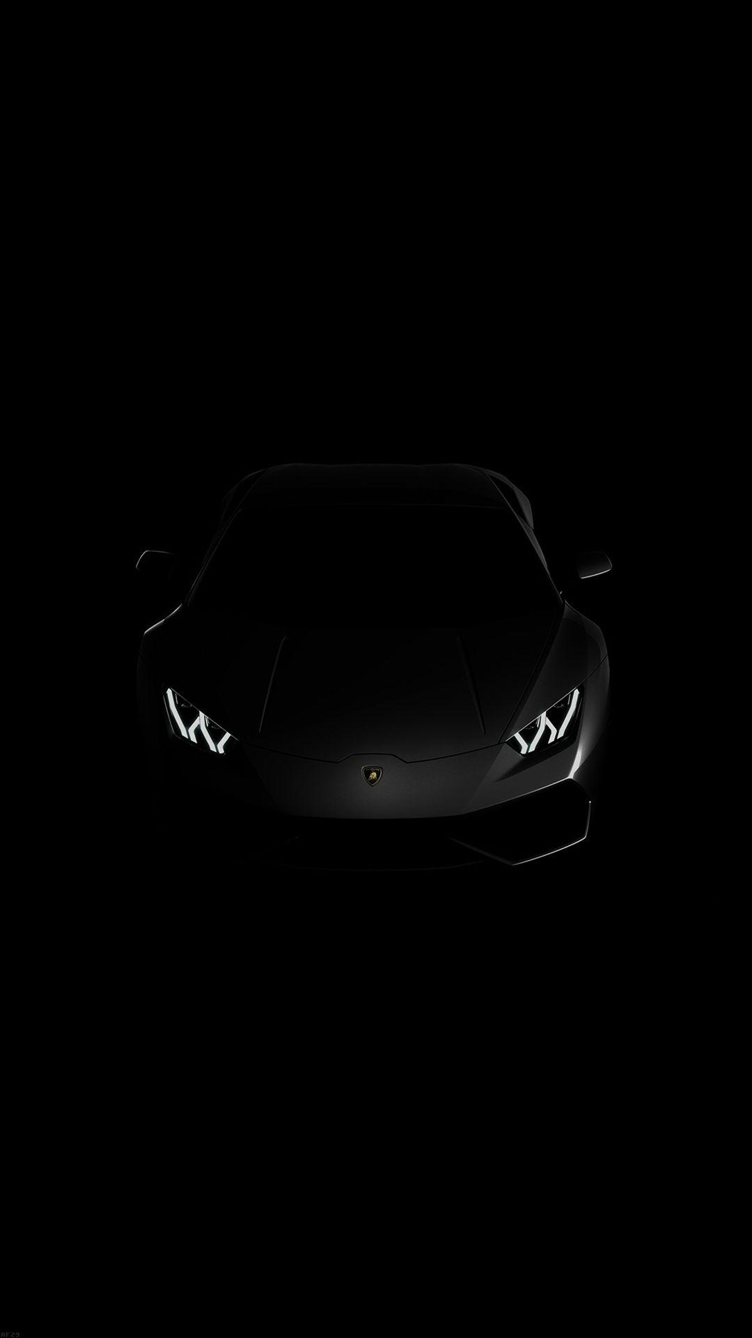 Lamborghini Huracan Lp Black Dark iPhone 8 Wallpaper. Lamborghini aventador wallpaper, Car iphone wallpaper, Black car wallpaper