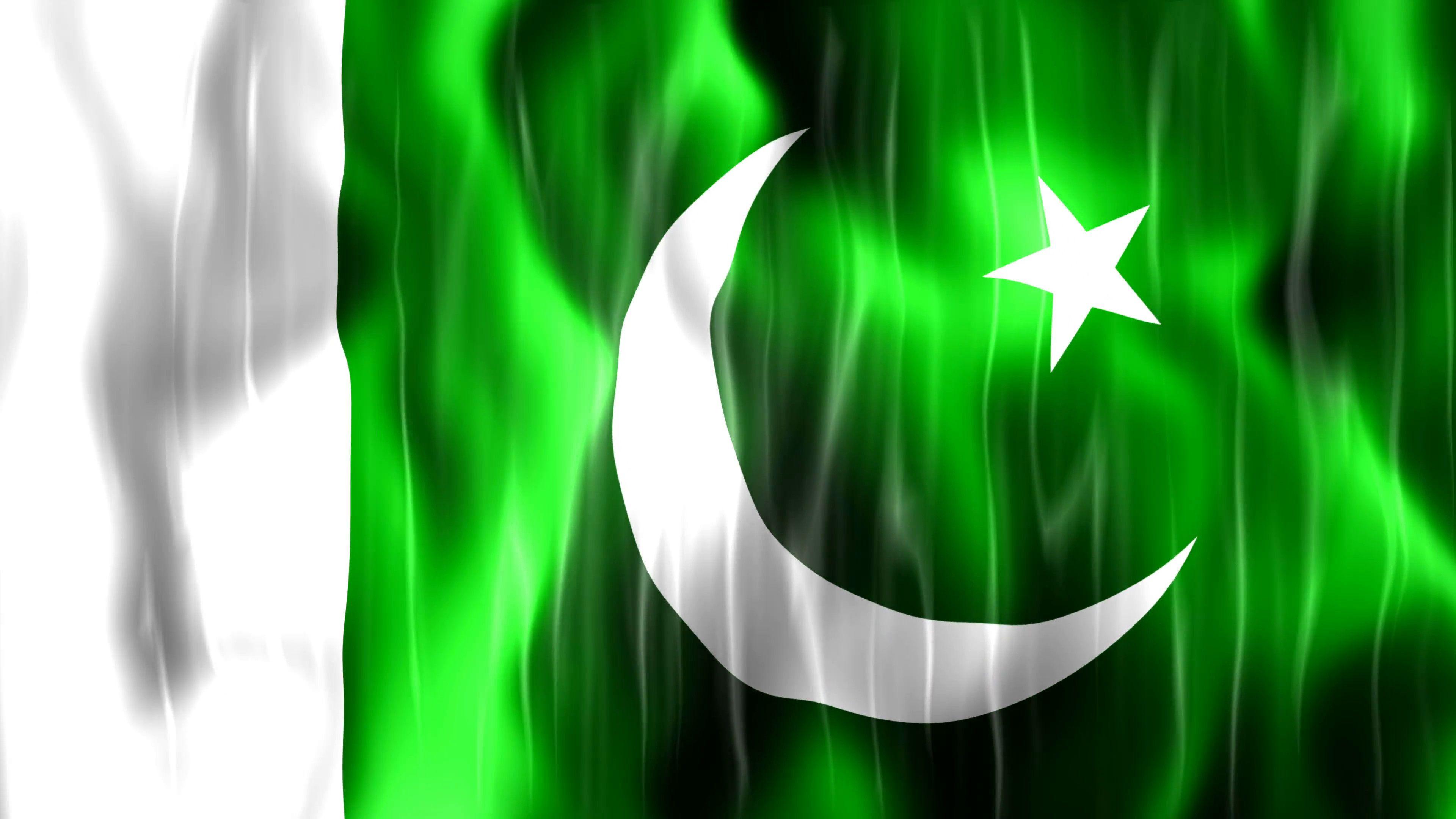 3D Pakistan Flag Wallpaper 2018