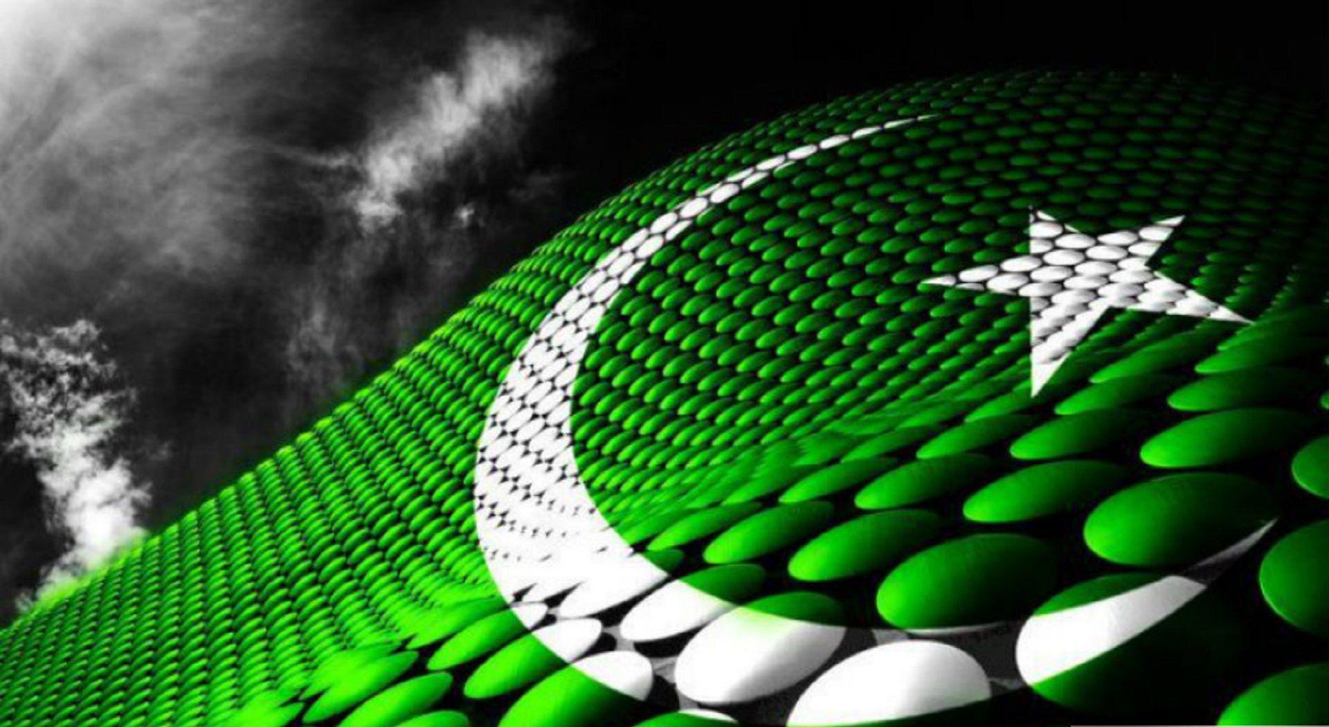 Beautiful 3D pakistani flag best photo for desktop free hd