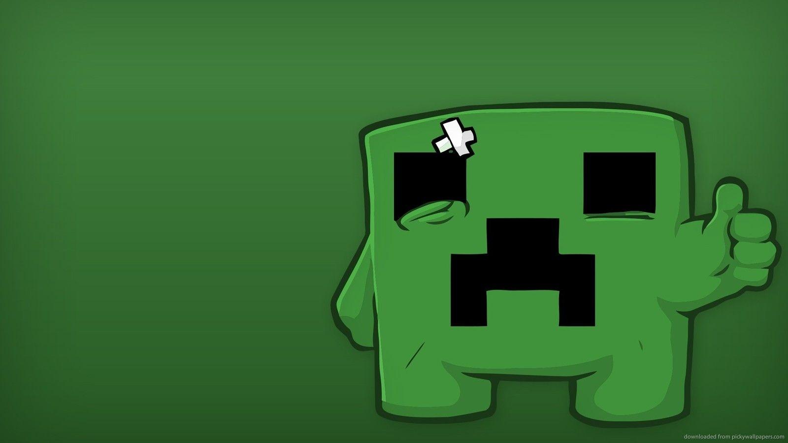 Minecraft Creeper Image Gamers Wallpaper 1080p