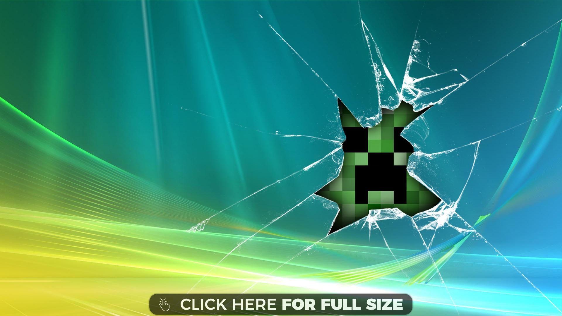 Minecraft Windows Creeper By Andyd 779189 wallpaper