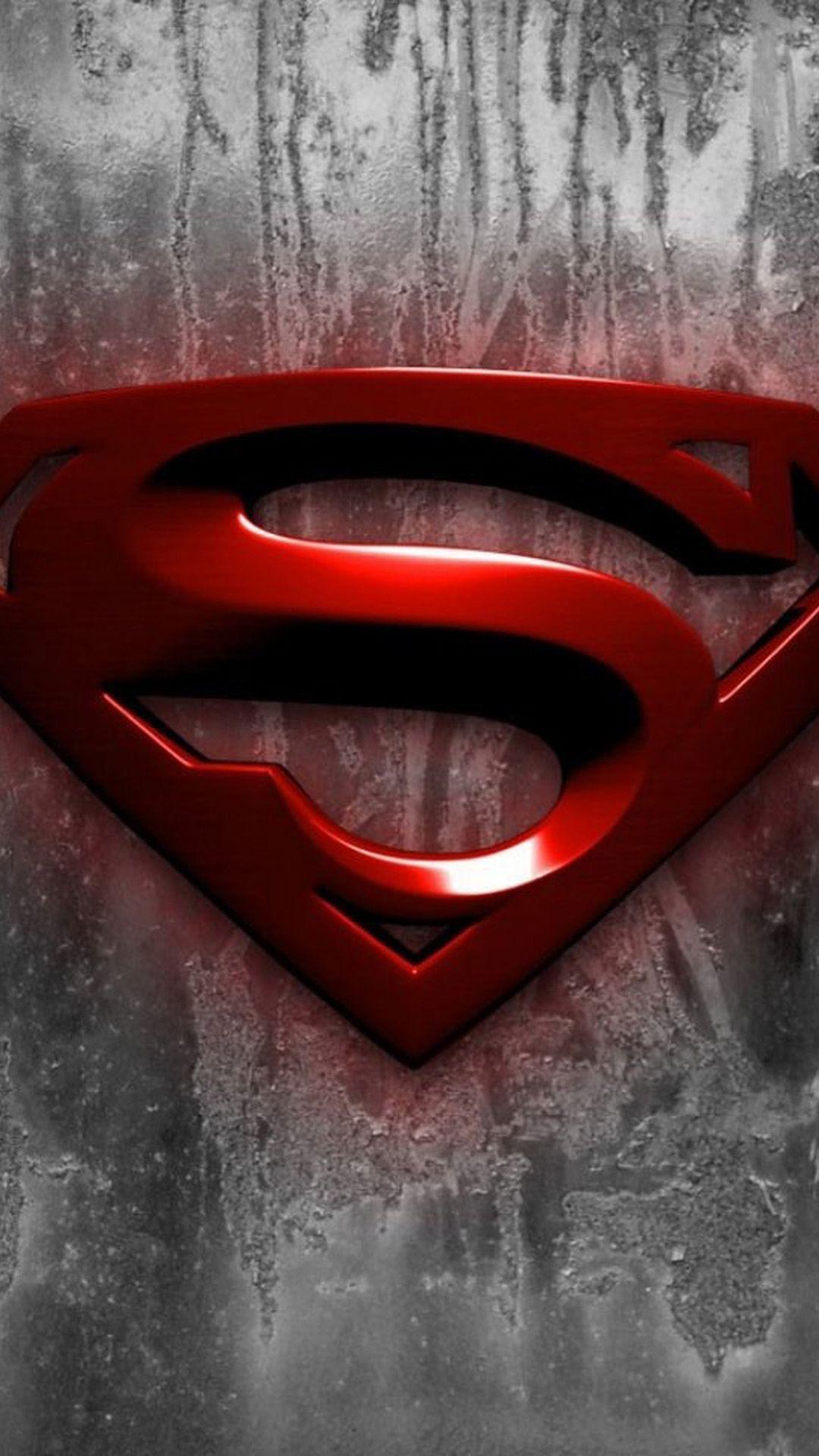 iPhone 6 Plus Superman Logo HD Wallpaper