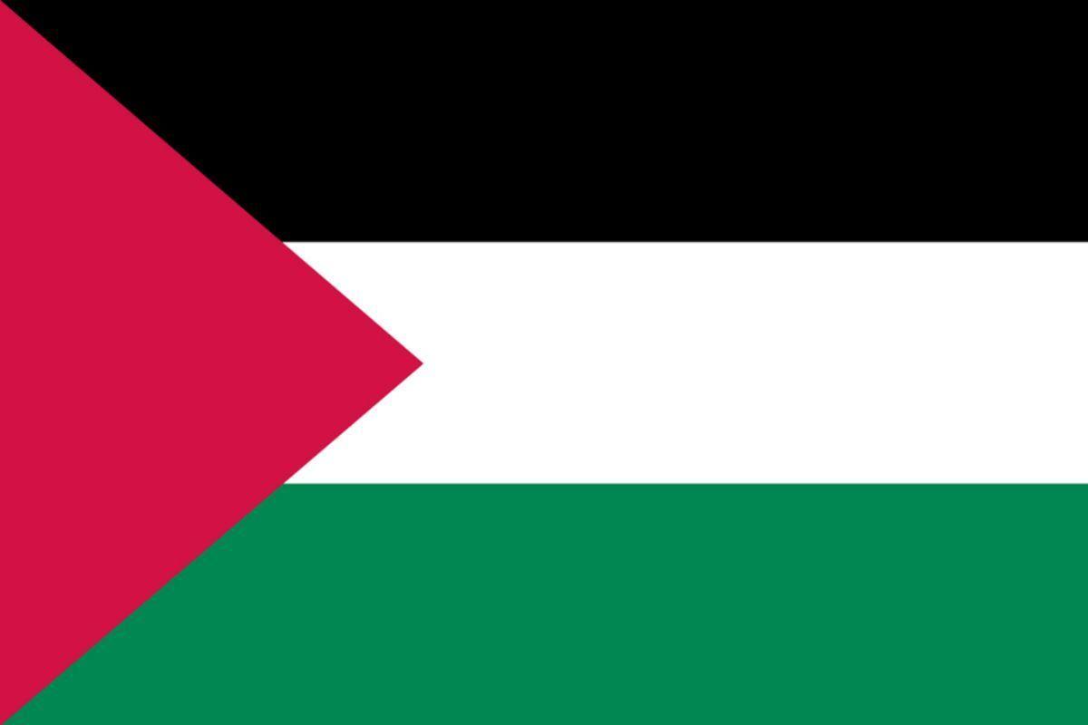 Bandera De Palestina. CONFLICTO ÁRABE ISRAELÍ
