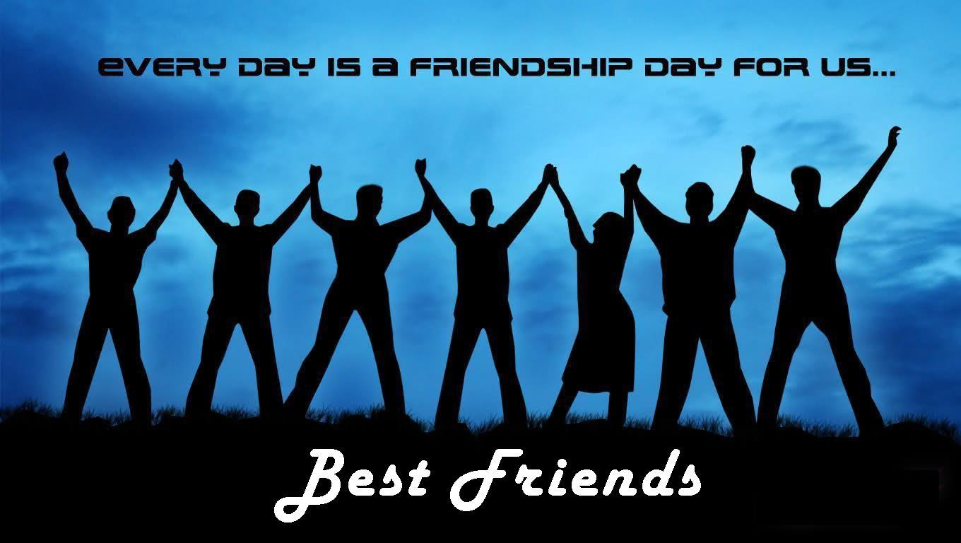 Best Friend Group Widescreen.jpeg (1360×768). Happy Friendship