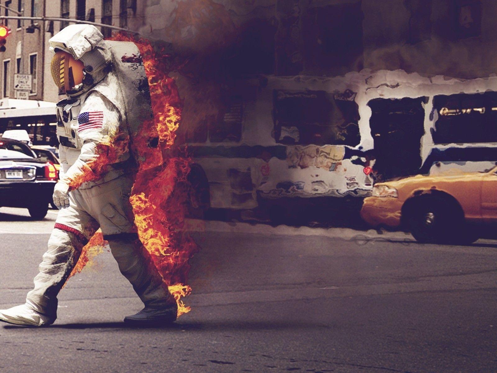 Fire Fighter HD Wallpaper