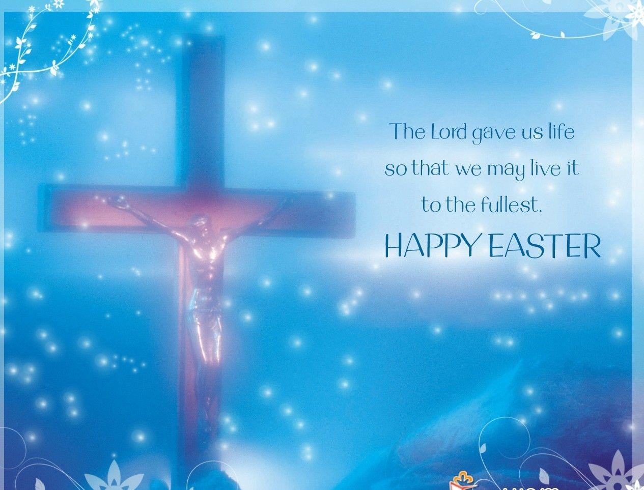 Religious: JESUS CROSS Happy Easter RELIGIOUS CHRIST Desktop