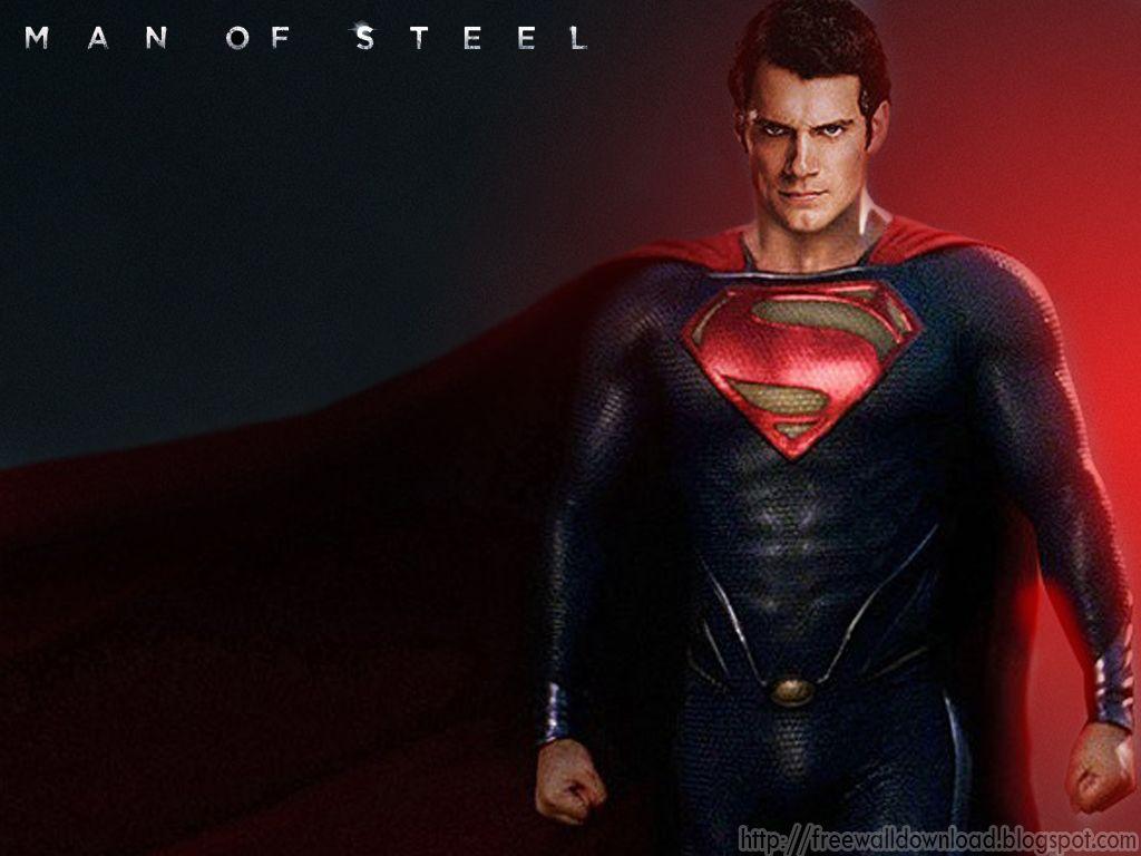 Free Wallpaper Download: Superman of Steel Wallpaper