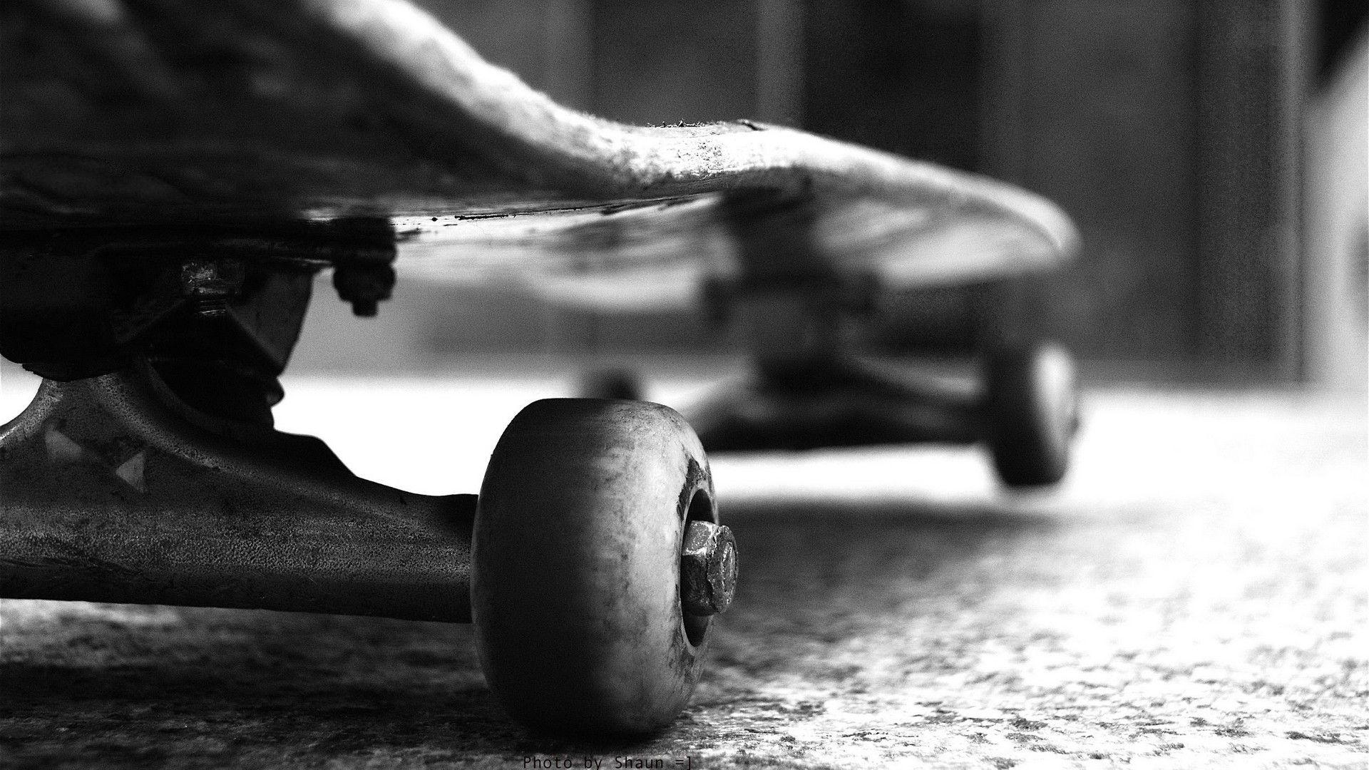 Skateboard Wallpapers Black And White Wallpaper Cave