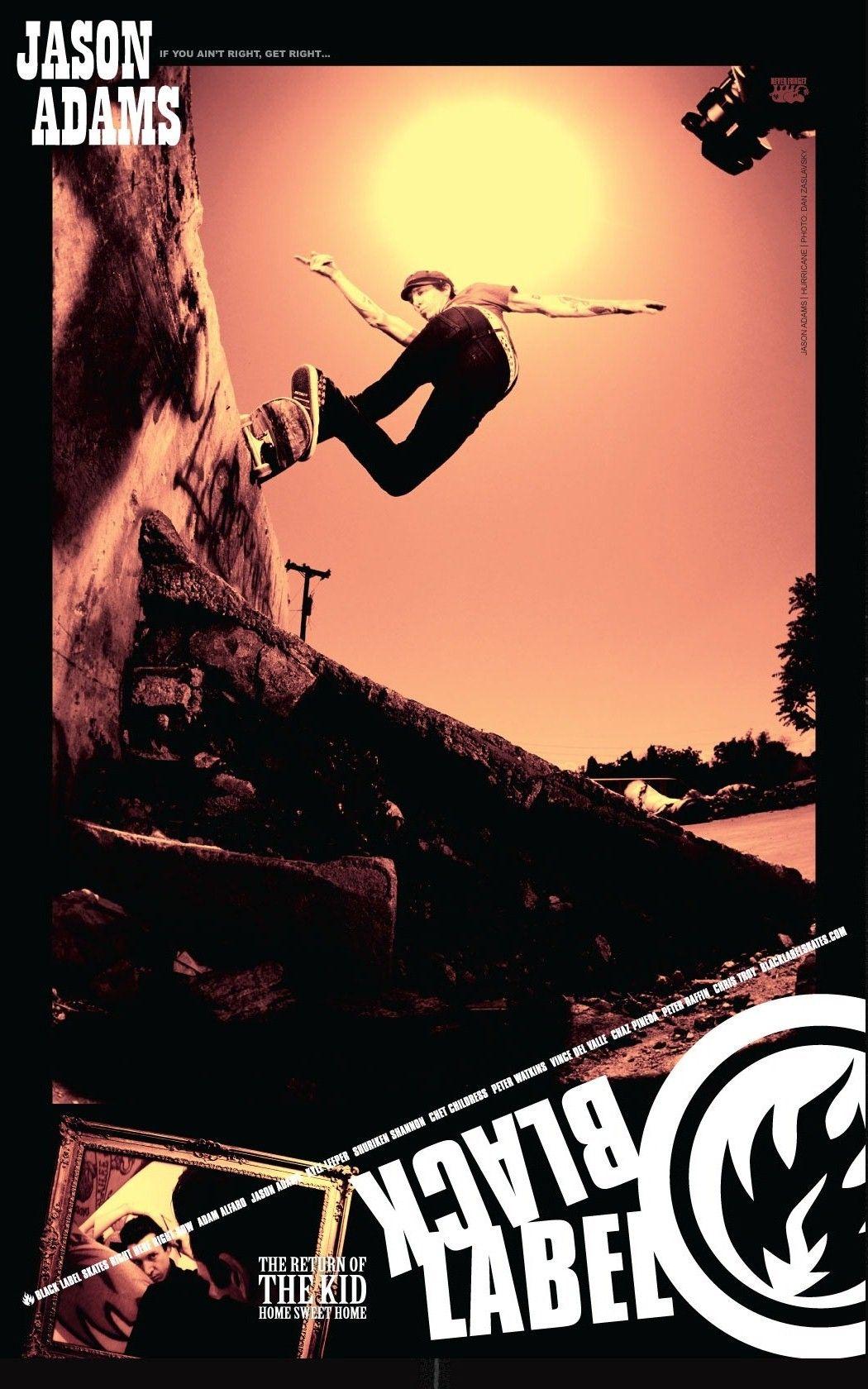 Jason Adams Blacklabel Skateboard Mobile Wallpaper Background High