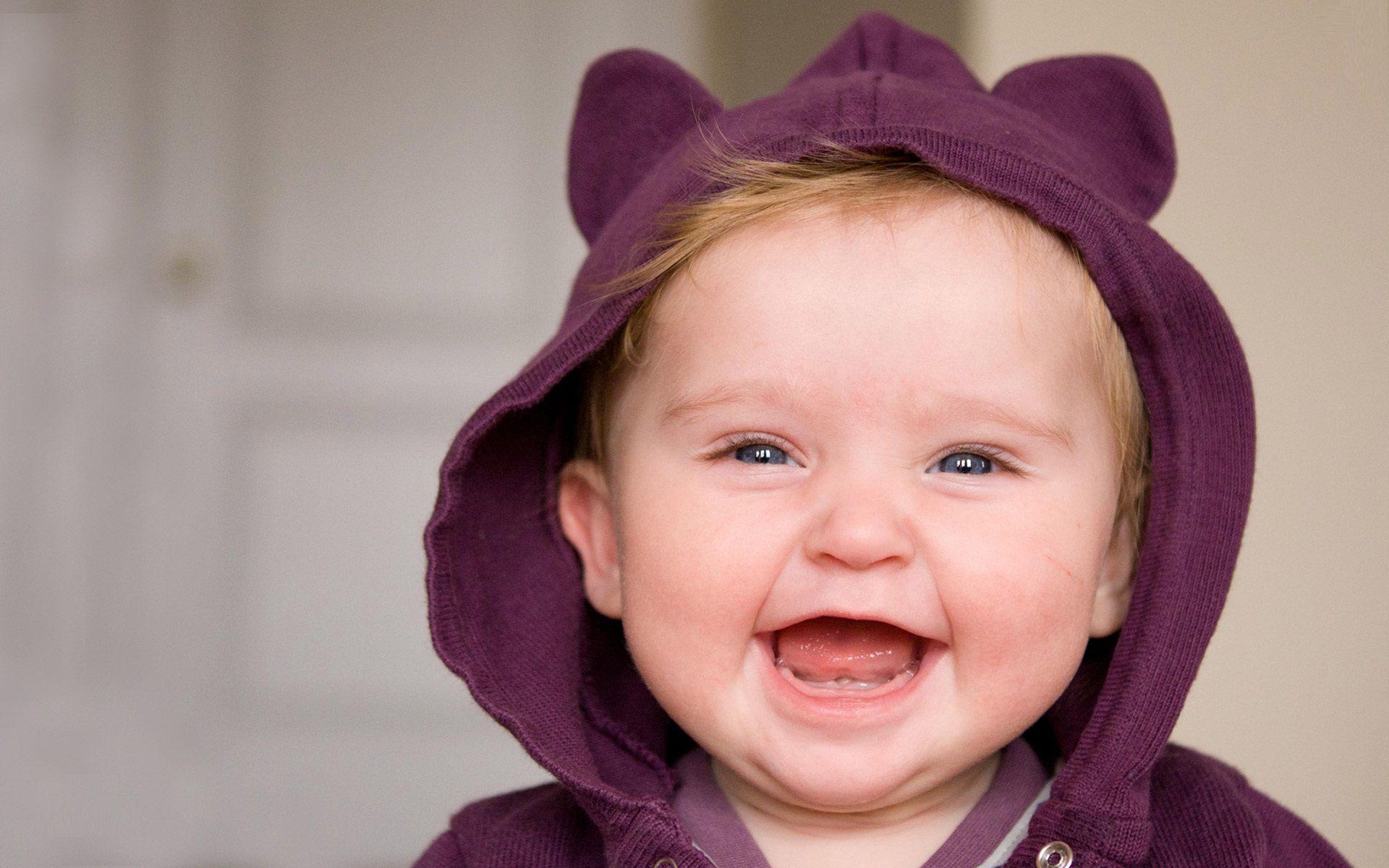 Amazing Smile Cute Baby Hd Free Wallpaper