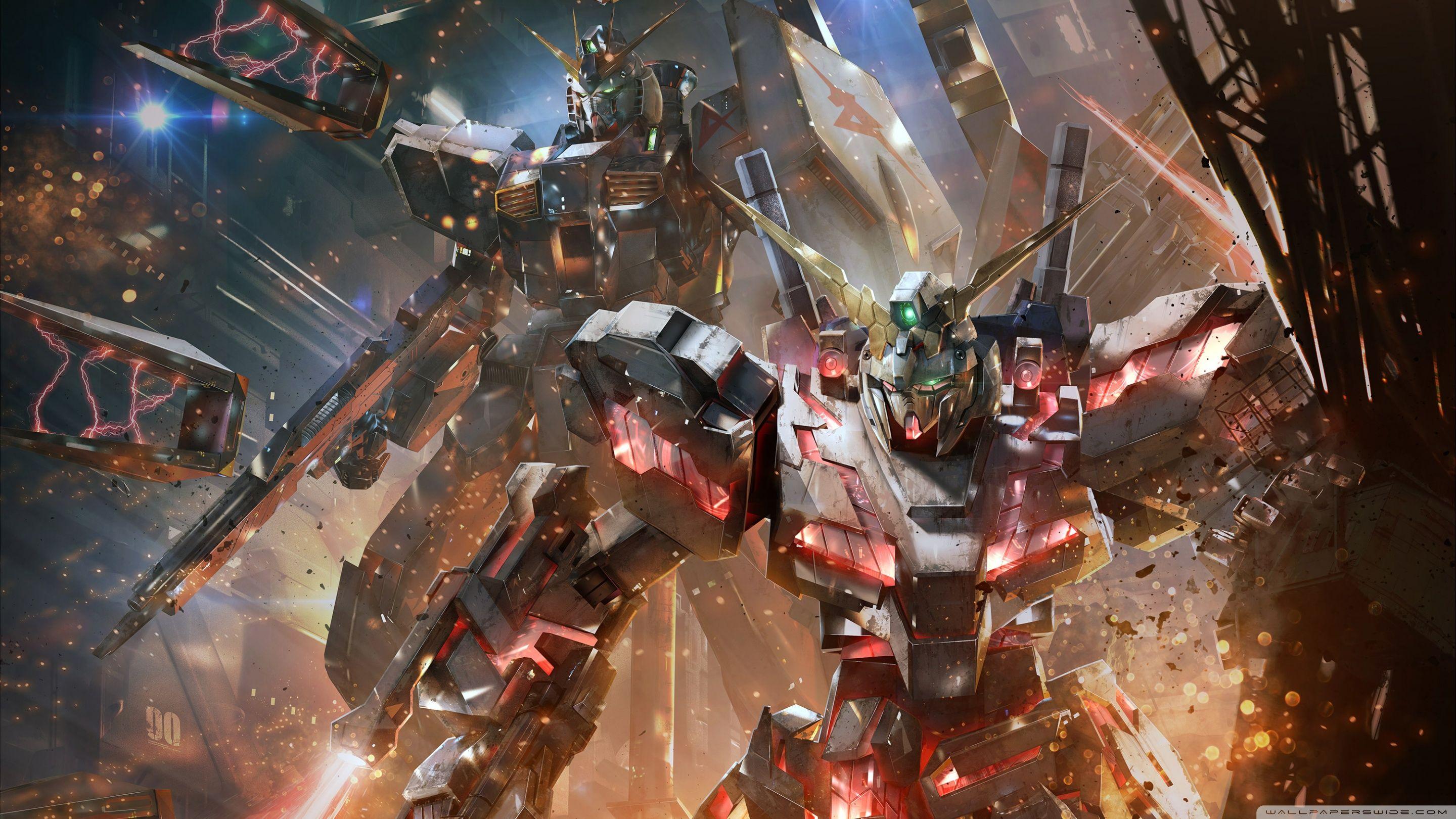 Gundam Versus Concept Art Video Game ❤ 4K HD Desktop Wallpaper