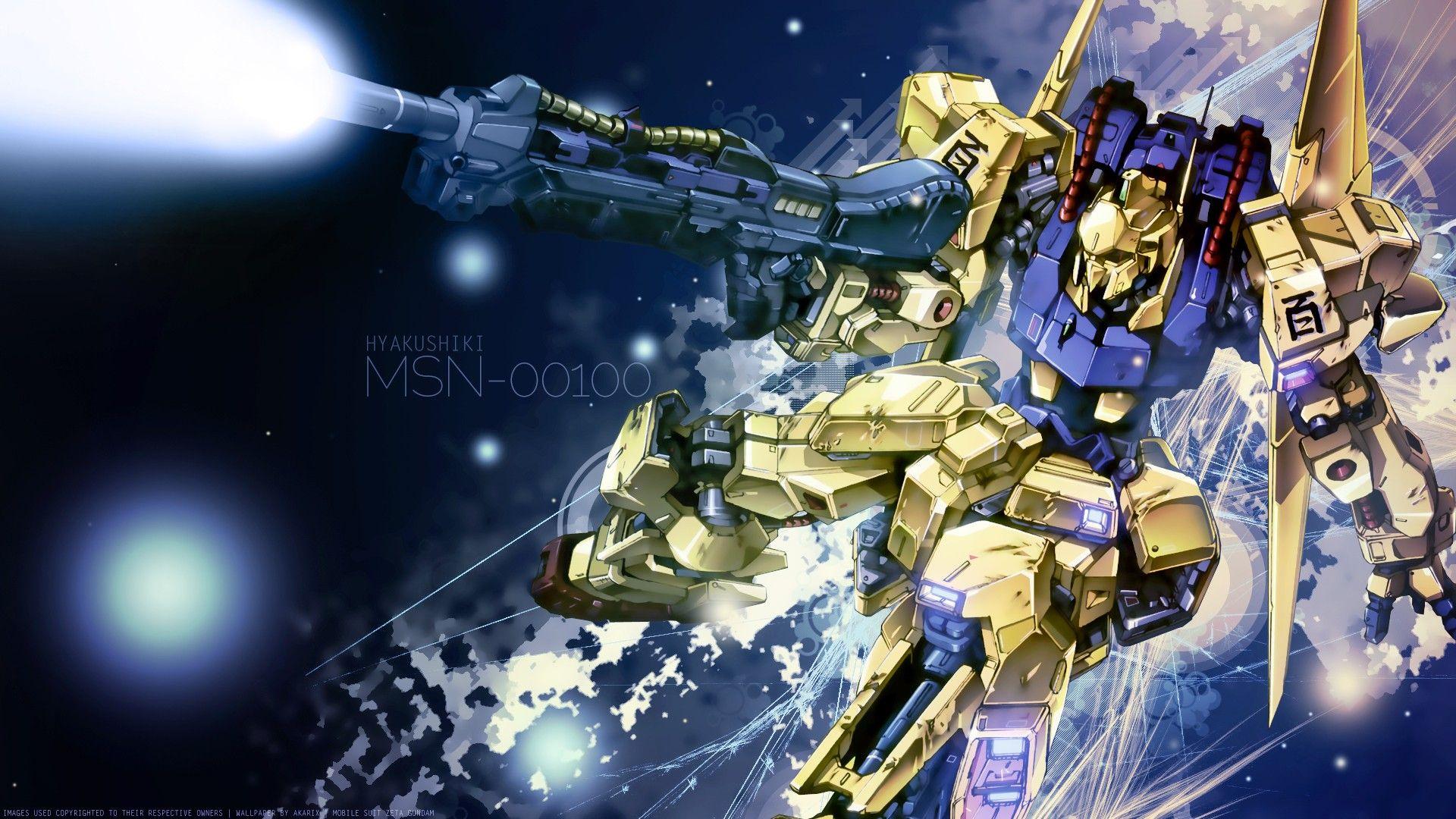 Wallpaper, anime, robot, sky, mobile suit z gundam, Gundam