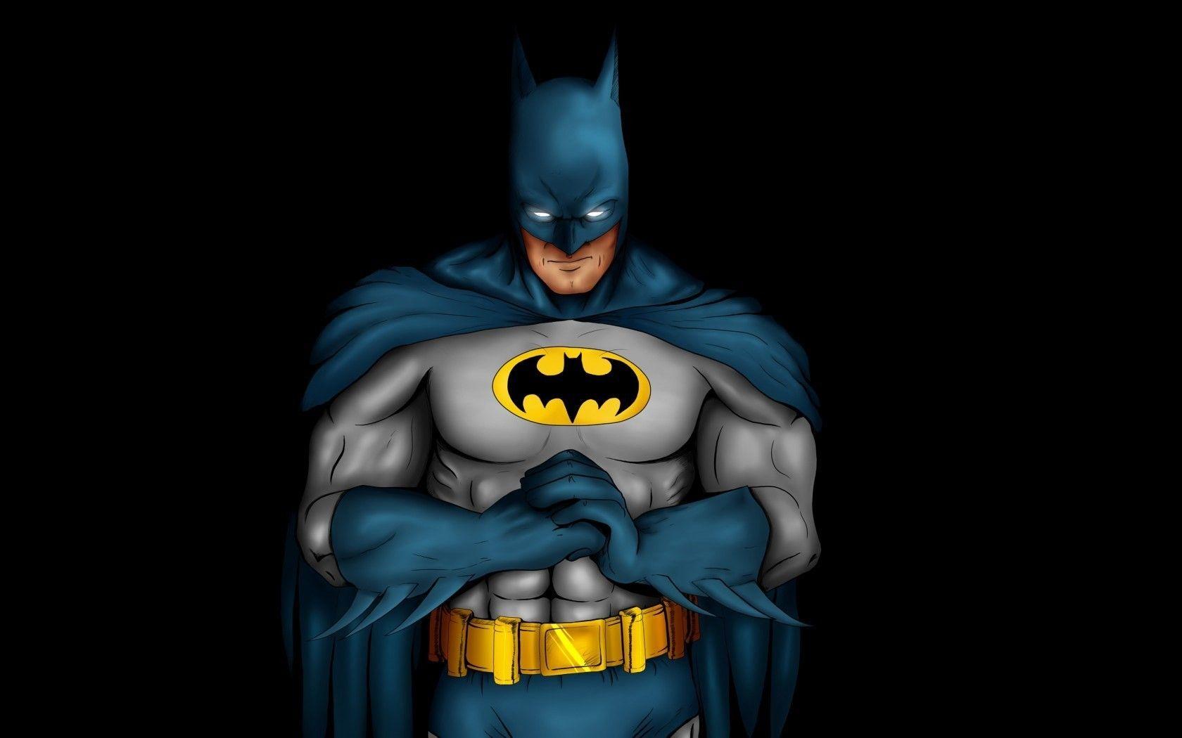 Batman Cartoon Dark Desktop Wallpaper HD Wallpaper