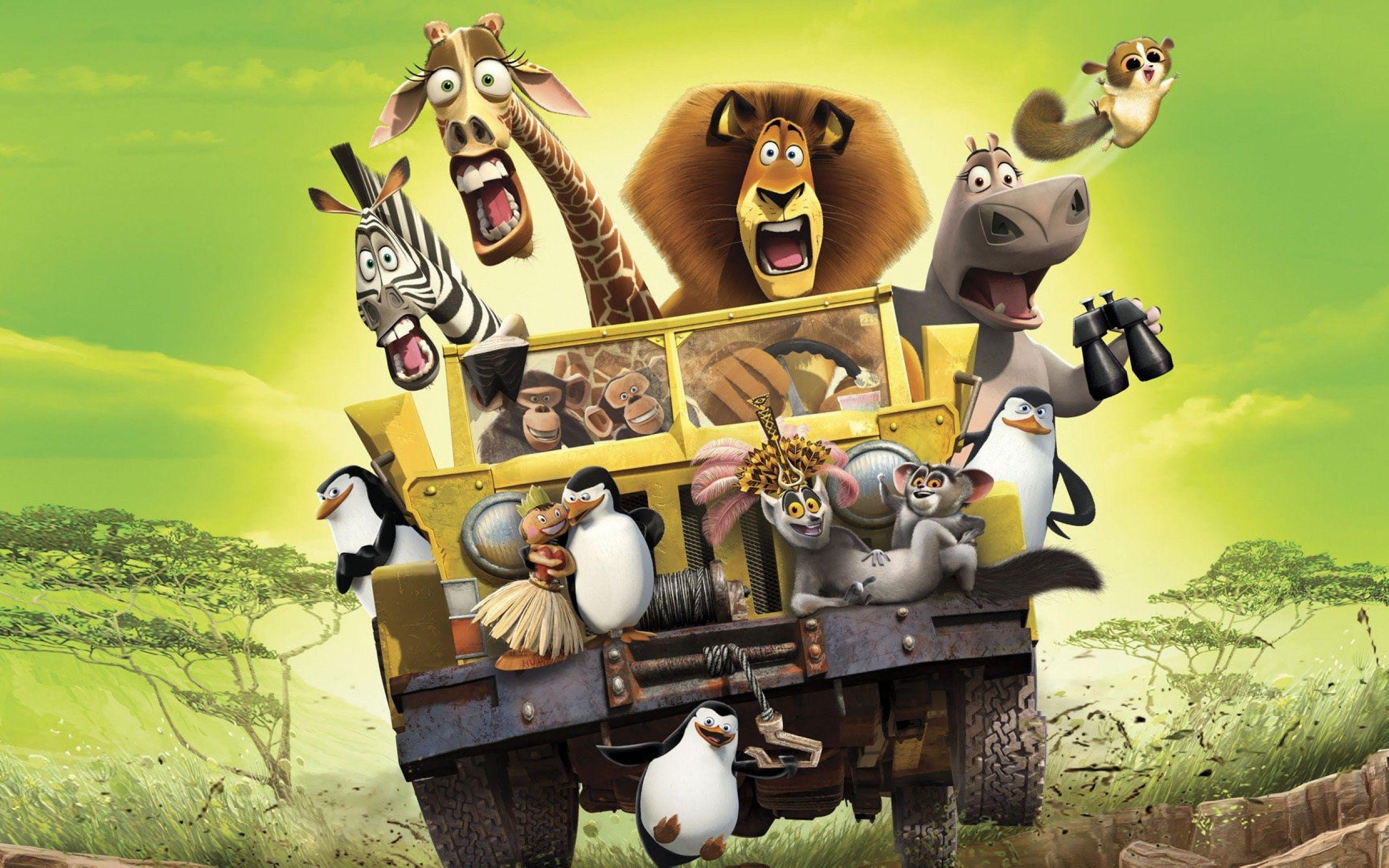 Madagascar Cartoon Wallpaper