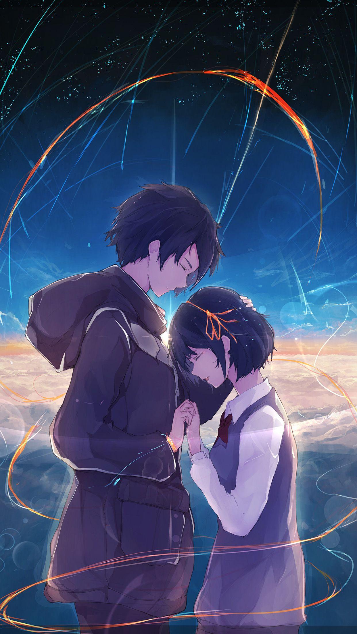 Anime Wallpaper  Kimi no na wa, Fondos para iphone, Paisaje en papel  pintado