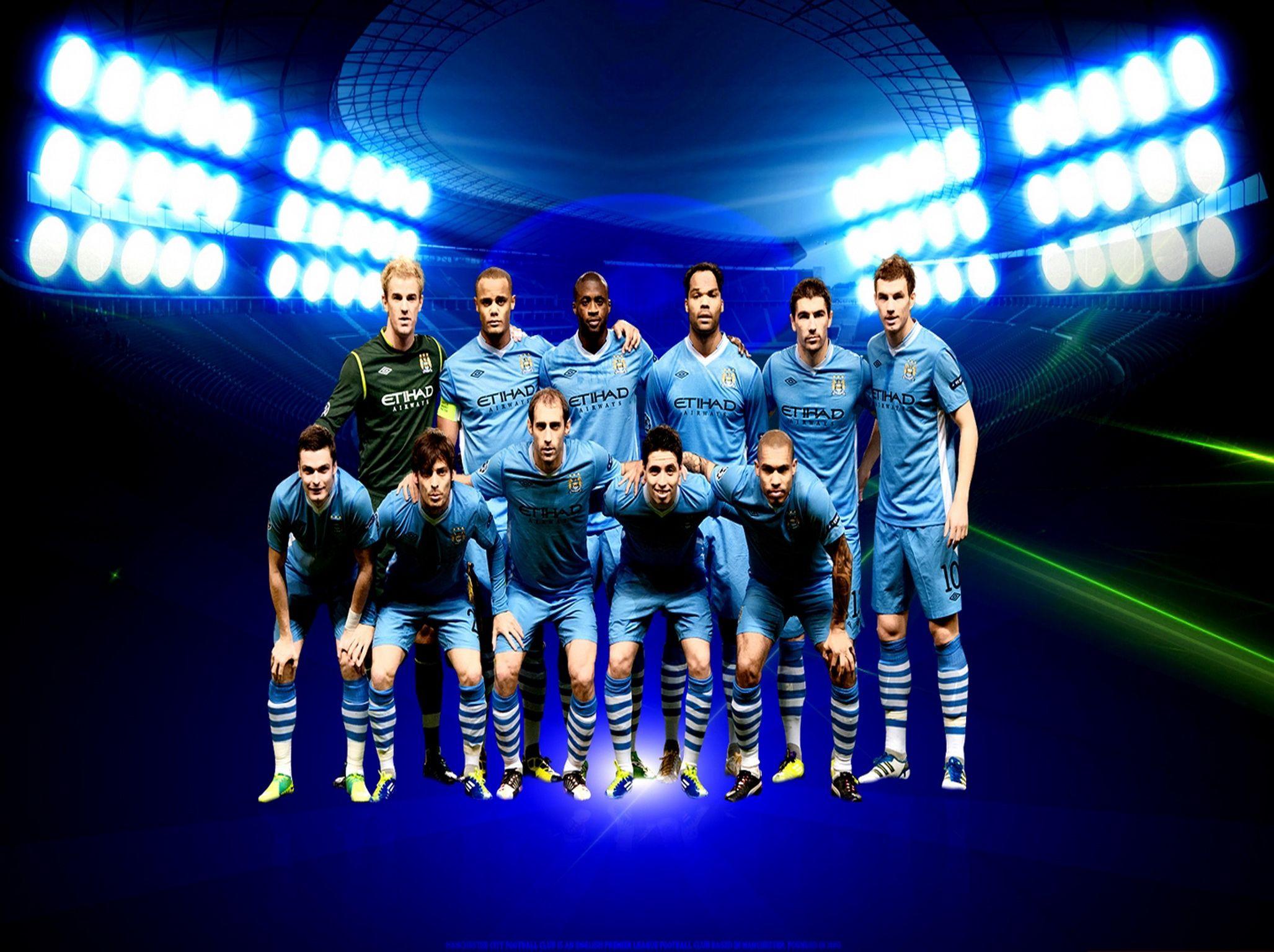 Manchester City Team Download wallpaper