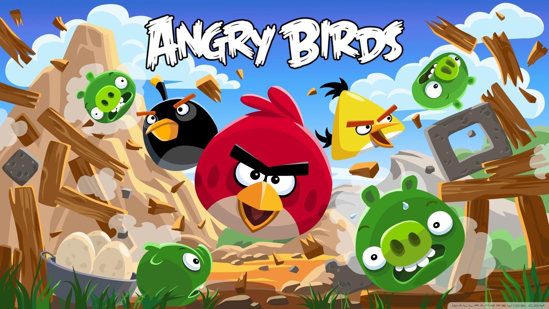 Angry Birds New Version HD desktop wallpaper, Widescreen, High
