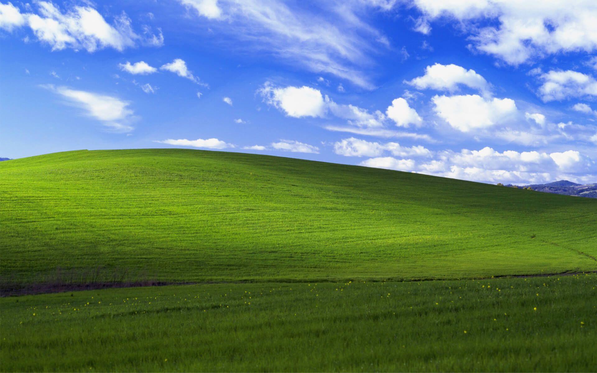 Windows XP Original Background Wallpaper Desktop Wallpaper