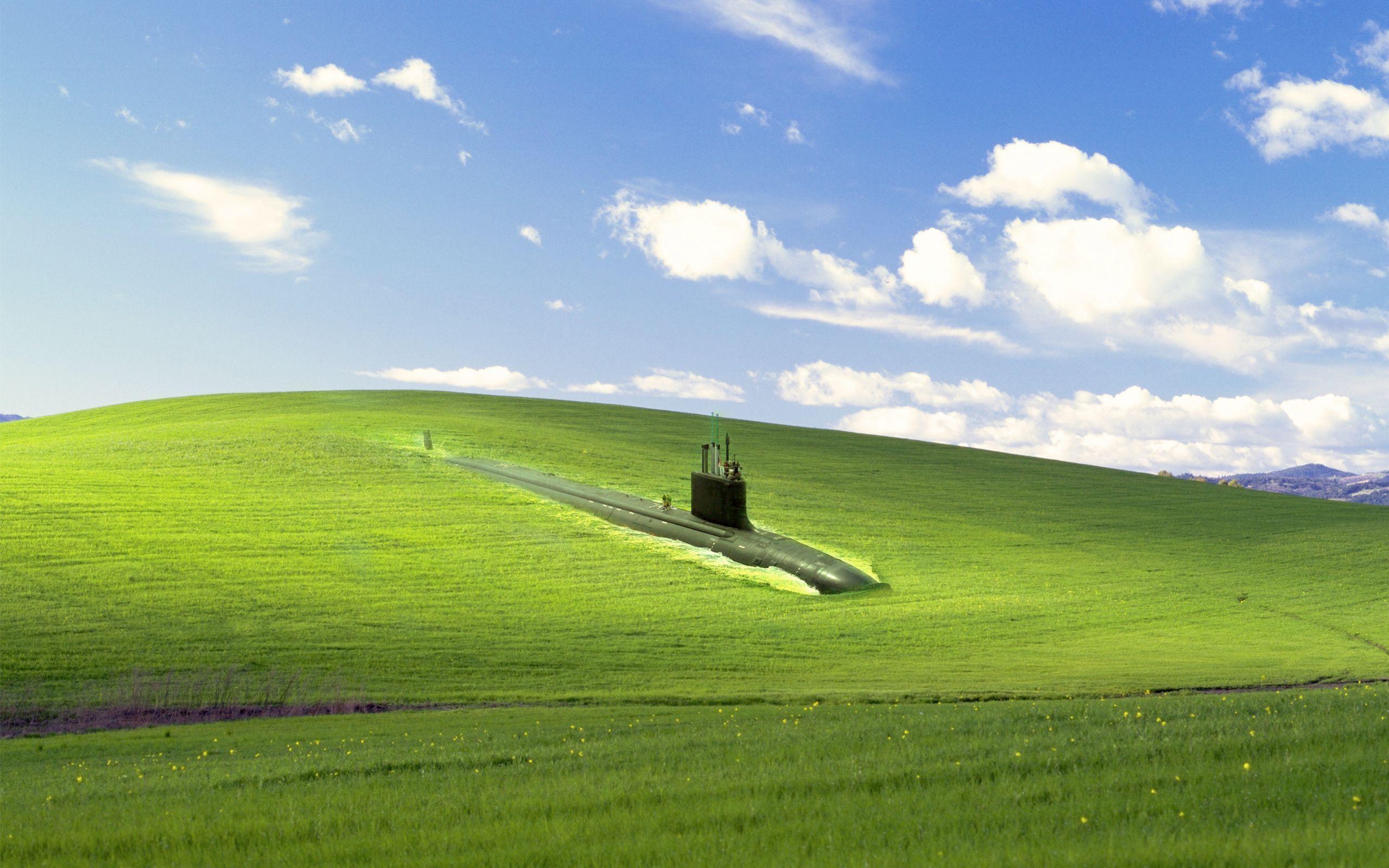 What the Windows XP Bliss wallpaper location looks like today. Free