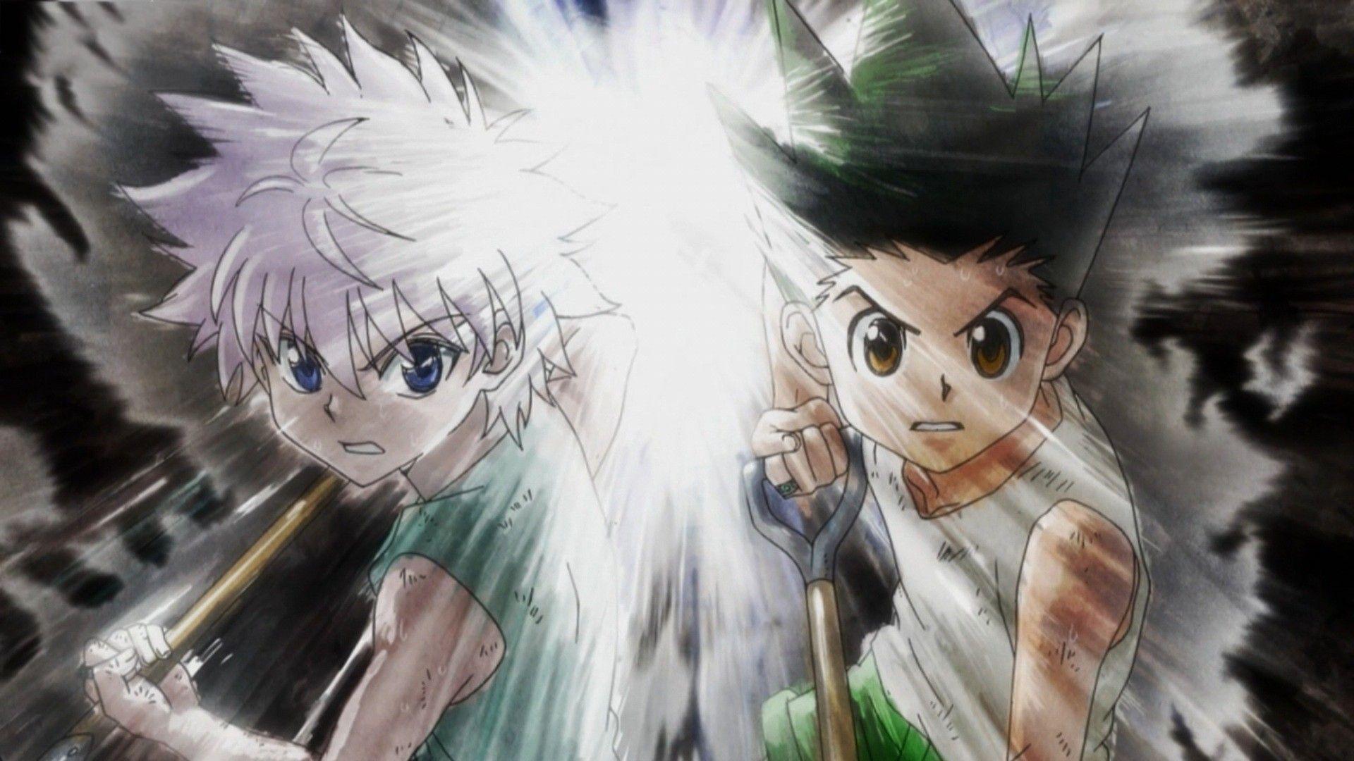 anime hunter x hunter killua zoldyck gon freecss 1920x1080 wallpaper