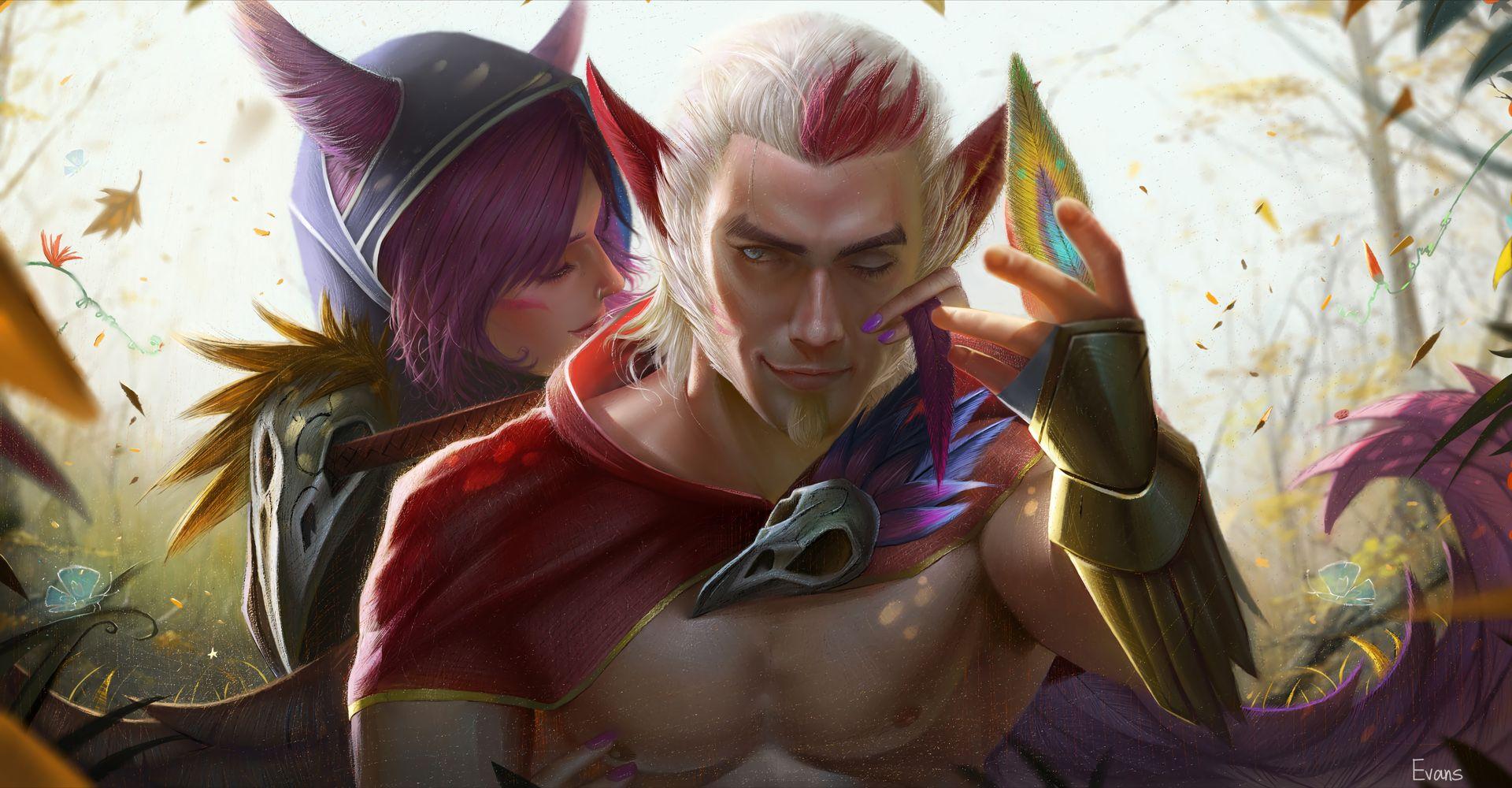 Xayah Wallpaper. HD Wallpaper & Artworks for League of Legends