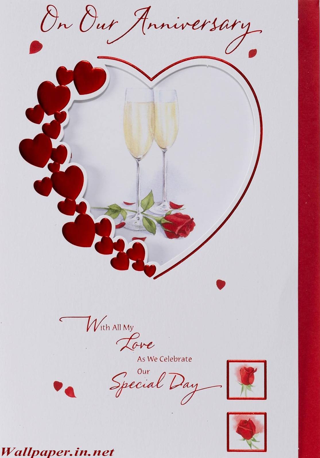 Wedding anniversary cards HD wallpaper