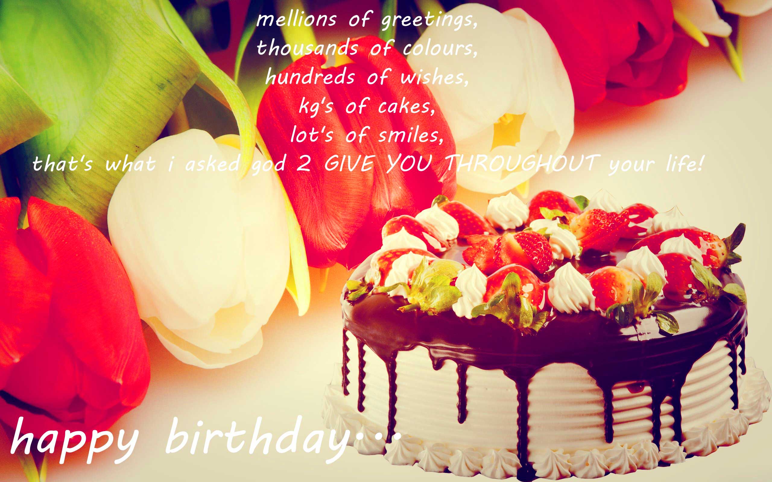 Happy Birthday Cake Image Picture Photo Pics Wallpaper Download