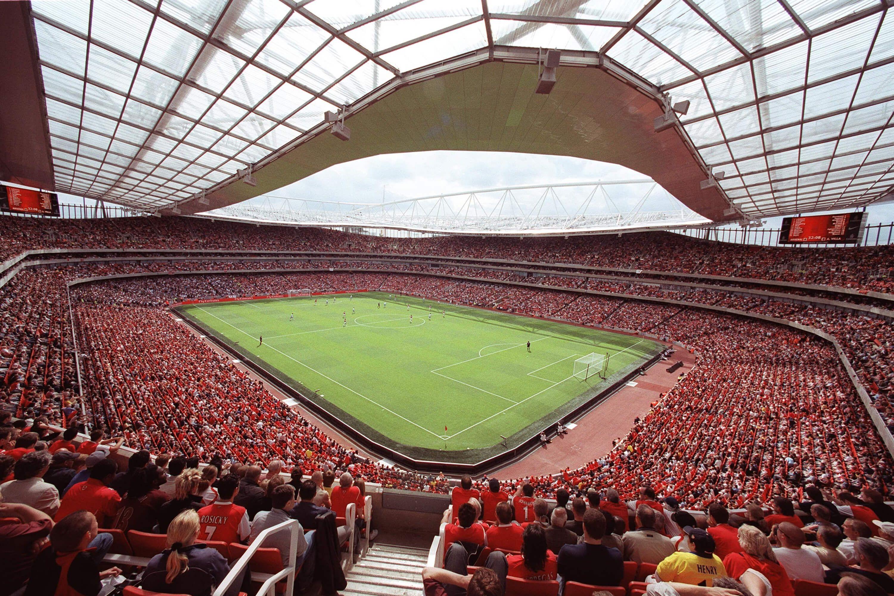 Emirates Stadium Wall Mural • Wall Murals Ideas