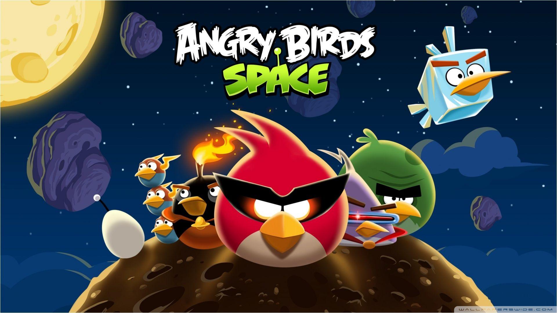 Angry Birds Space HD desktop wallpaper, High Definition