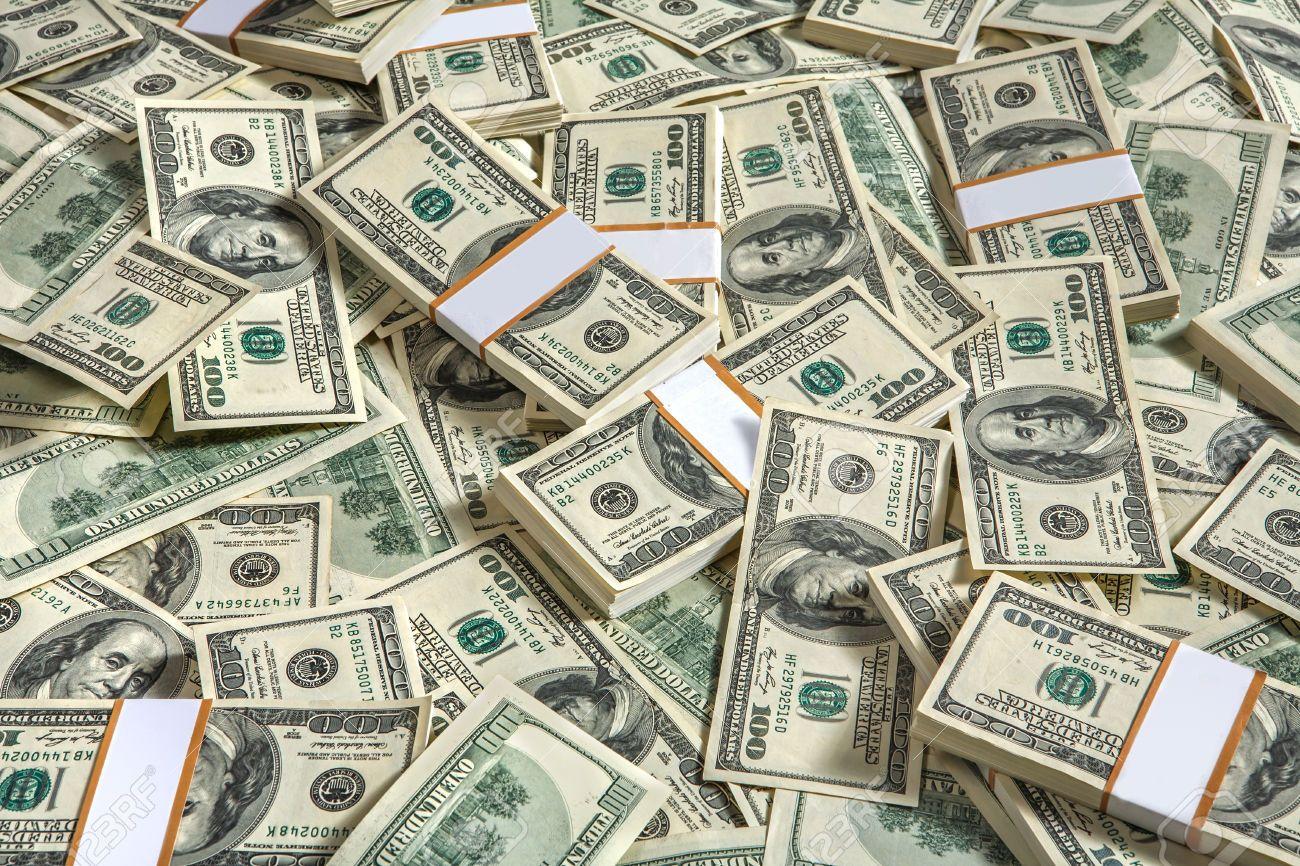 27434641 Background With Money American Hundred Dollar Bills Studio